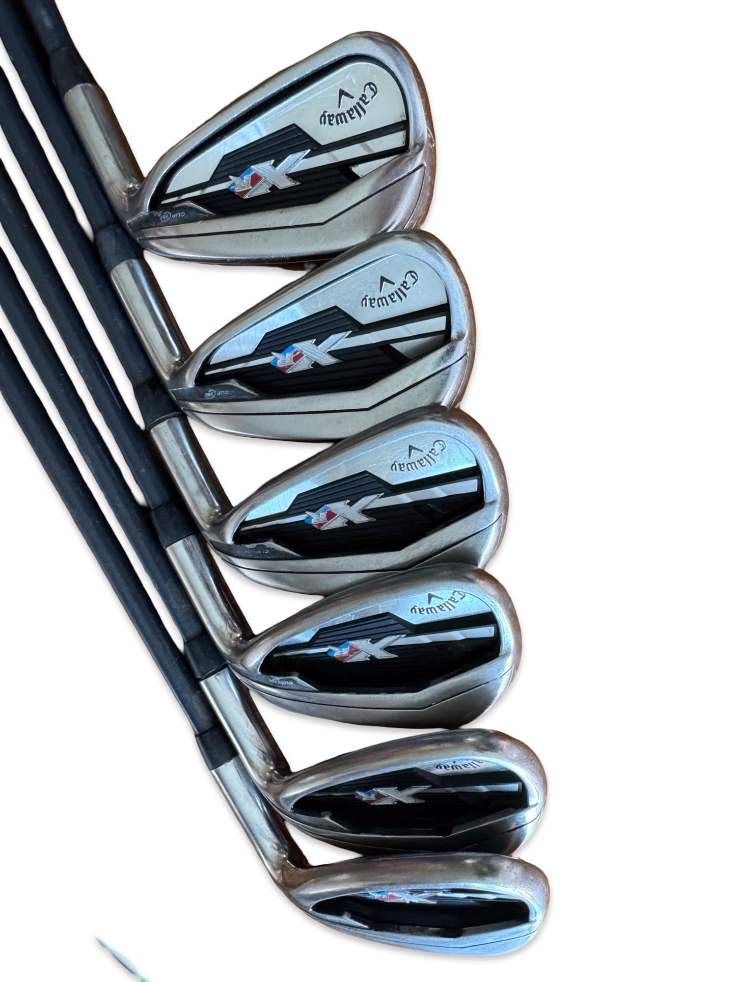 Callaway Graphite Irons XR With 360 Face Cup Technology Light Flex Free Delivery 5-PW