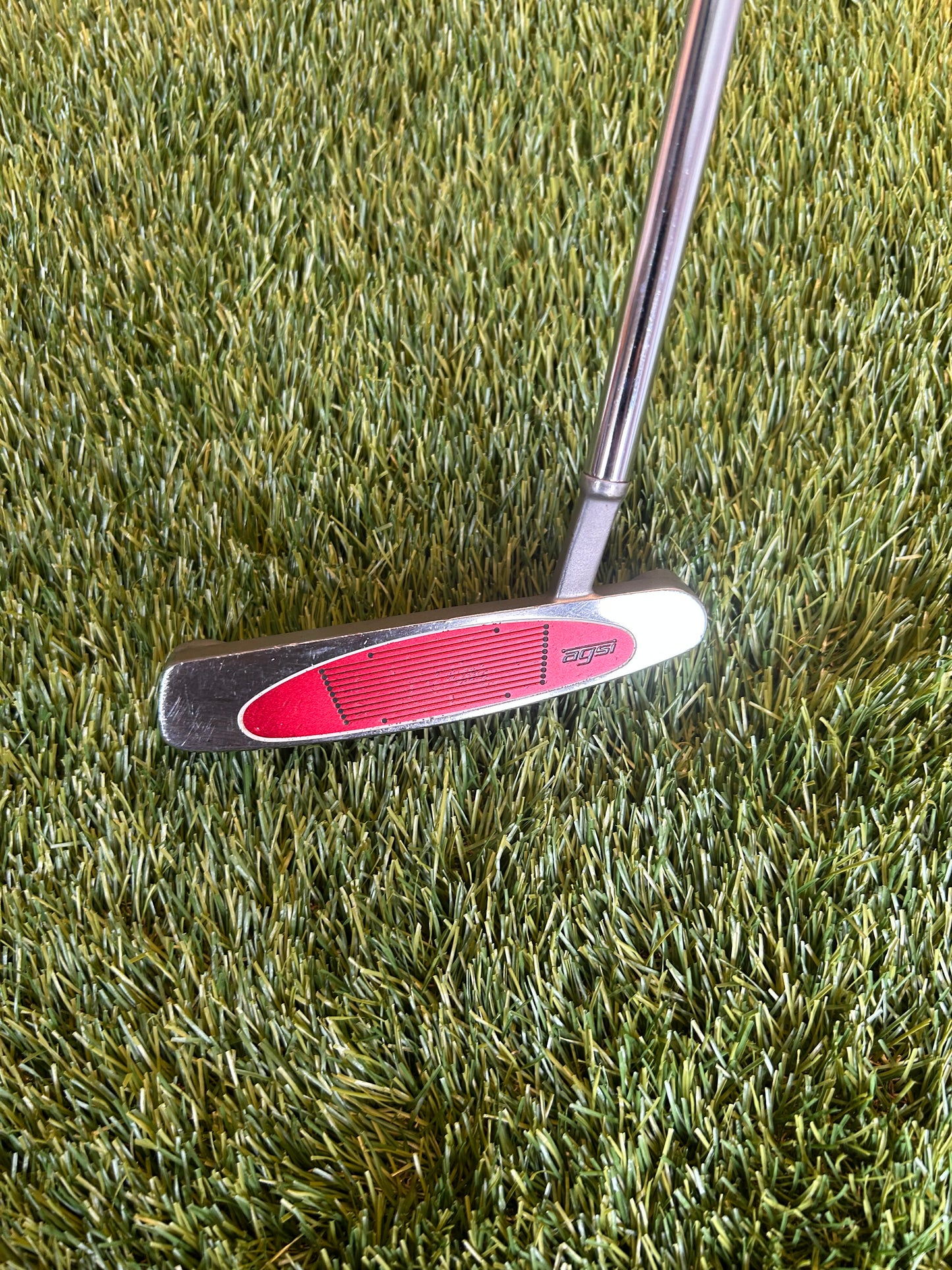 Taylormade Rosa 35 Inch Putter Steel Shaft Reverse Taper Large Pistol Golf Pride Grip - RH Head cover included