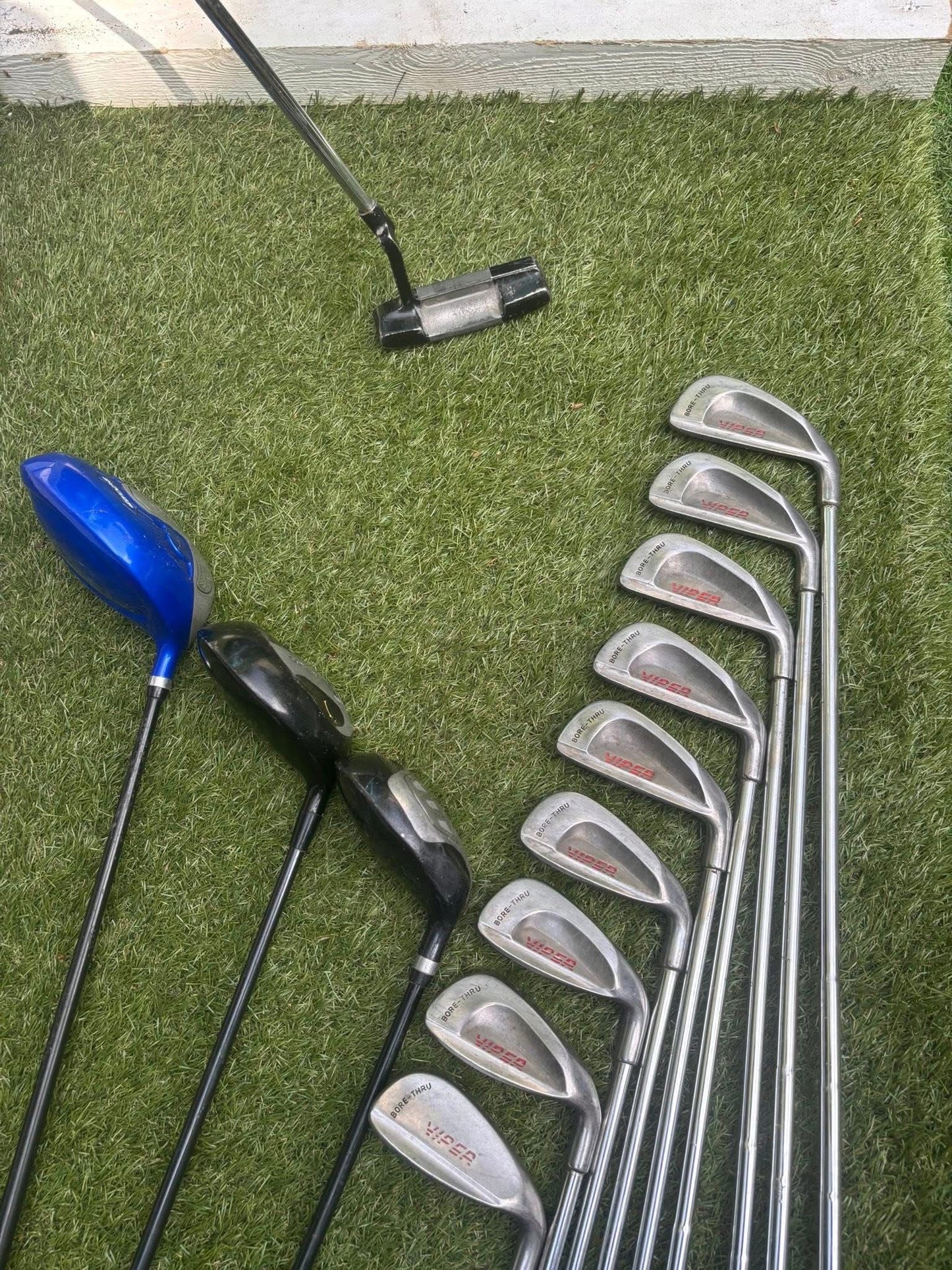 Viper Iron Set + Donnay & Dunlop Woods + Trilogy Stand Bag £100 Free Delivery