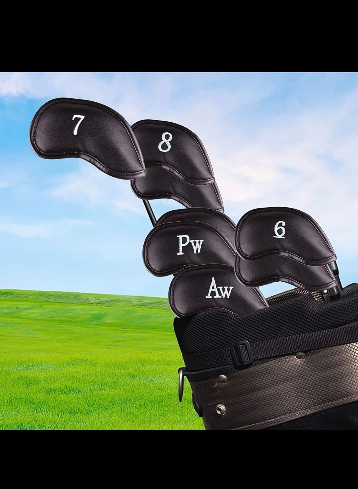 Lot de 12 couvre-têtes de club de golf neufs