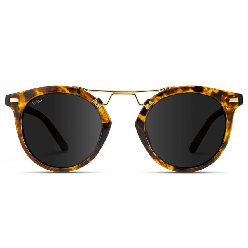 Lunettes de soleil femme Skyler Double Bridge couleur écaille de tortue par WMP Eyewear