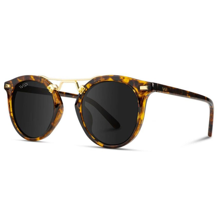 Lunettes de soleil femme Skyler Double Bridge couleur écaille de tortue par WMP Eyewear