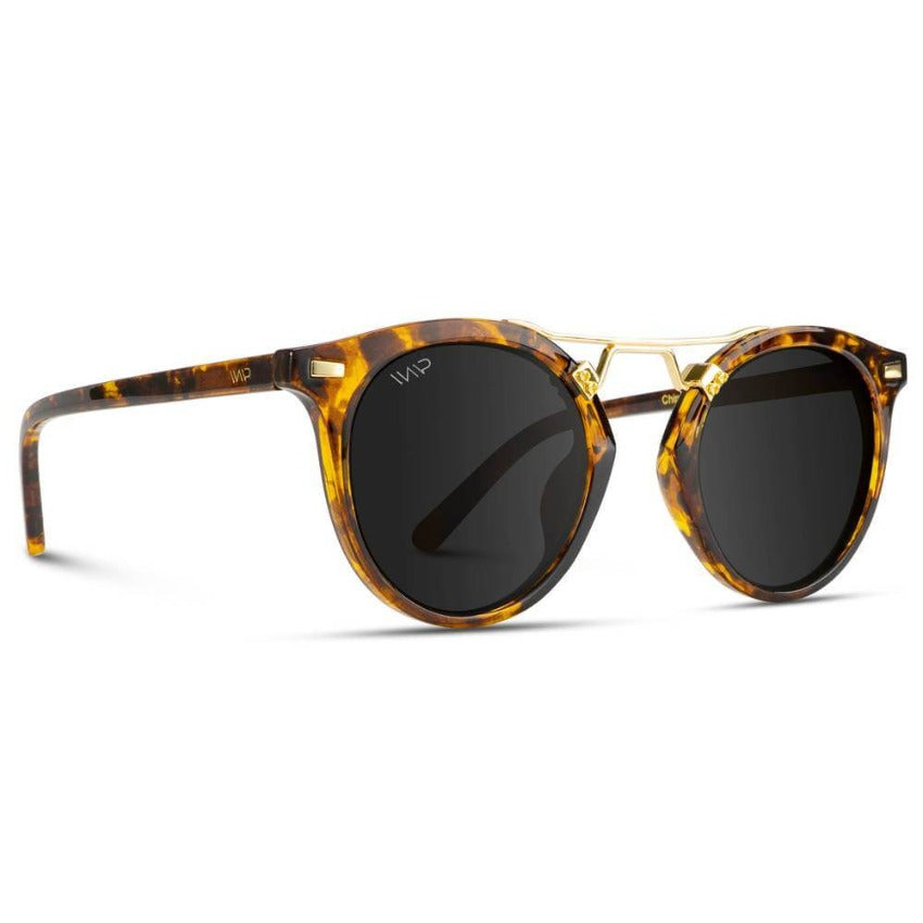 Lunettes de soleil femme Skyler Double Bridge couleur écaille de tortue par WMP Eyewear
