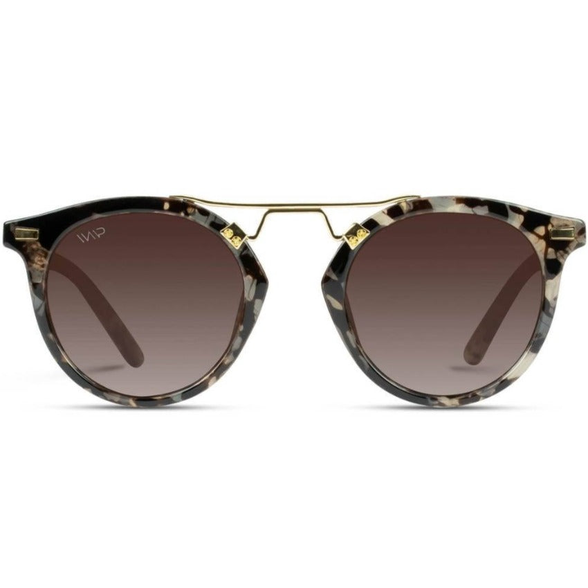 SKYLER Beige Tortoise/Brown Lens by WMP Eyewear