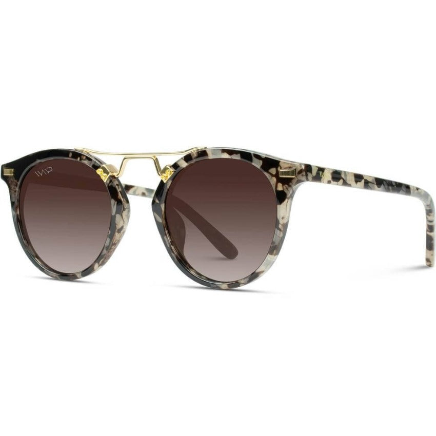 SKYLER Beige Tortoise/Brown Lens by WMP Eyewear