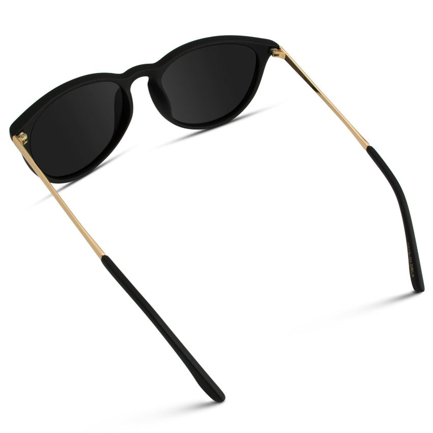 DREW Gold / Black Lens by WMP Eyewear
