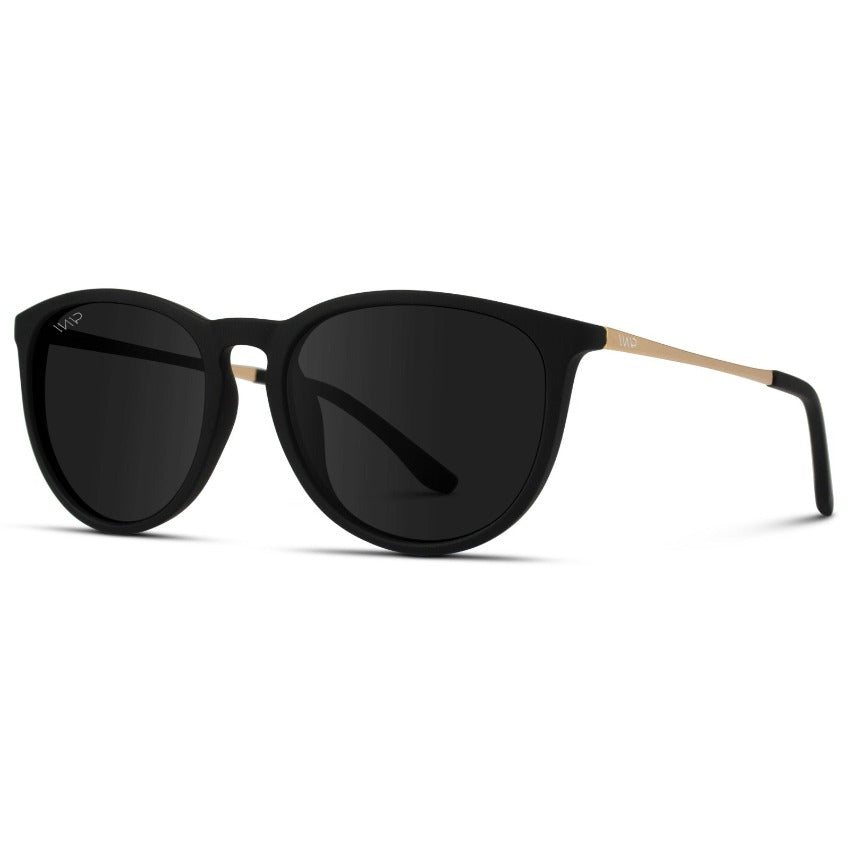 DREW Gold / Black Lens by WMP Eyewear