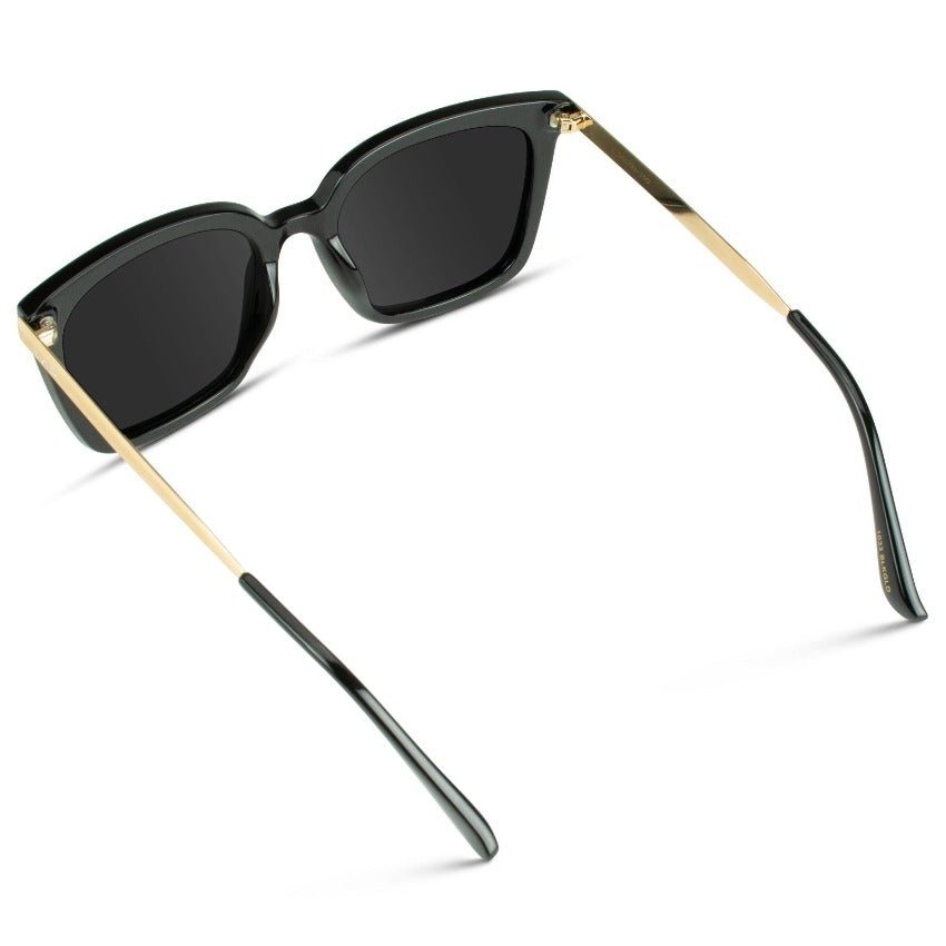 MADISON Oversized Women's Sunglasses in Black by WMP Eyewear