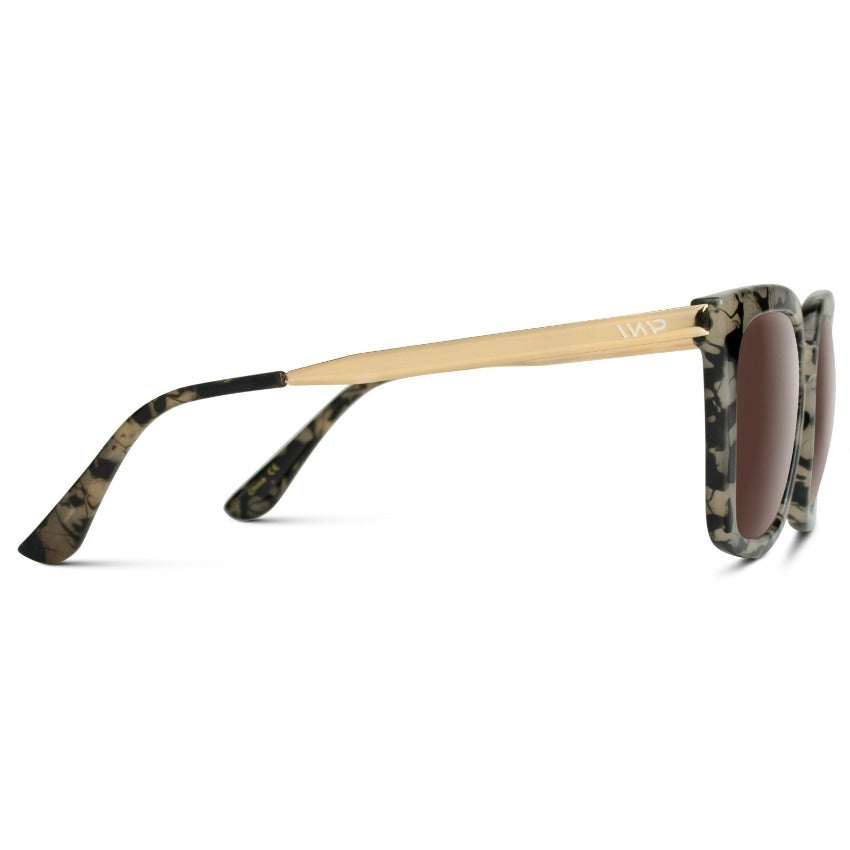 MADISON Oversized Women's Sunglasses in Beige Tortoise by WMP Eyewear UK