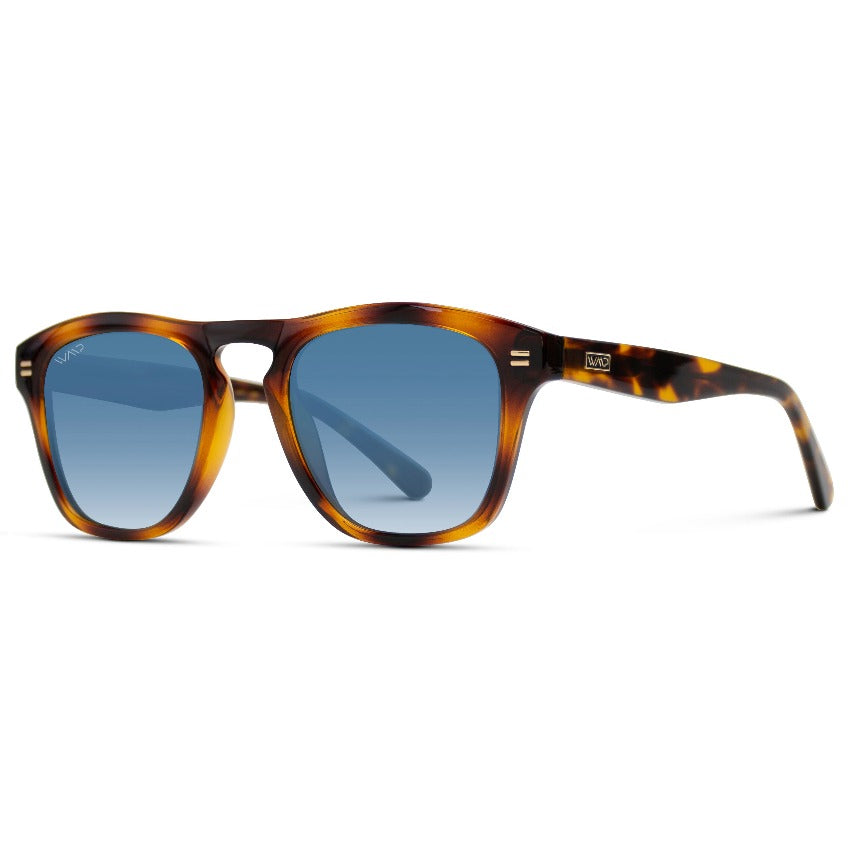 DASH Modern Unisex Sunglasses in Brown Tortoise by WMP Eyewear