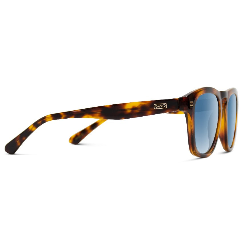 DASH Modern Unisex Sunglasses in Brown Tortoise by WMP Eyewear