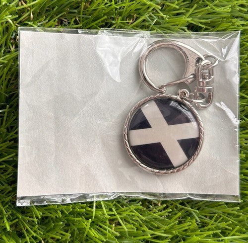 Scottish Flag - Saltire keychain - Brand new In Packaging