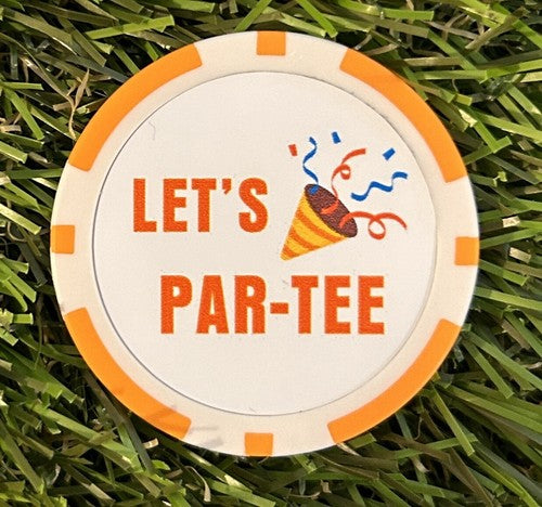 6 Retirement Poker Chips