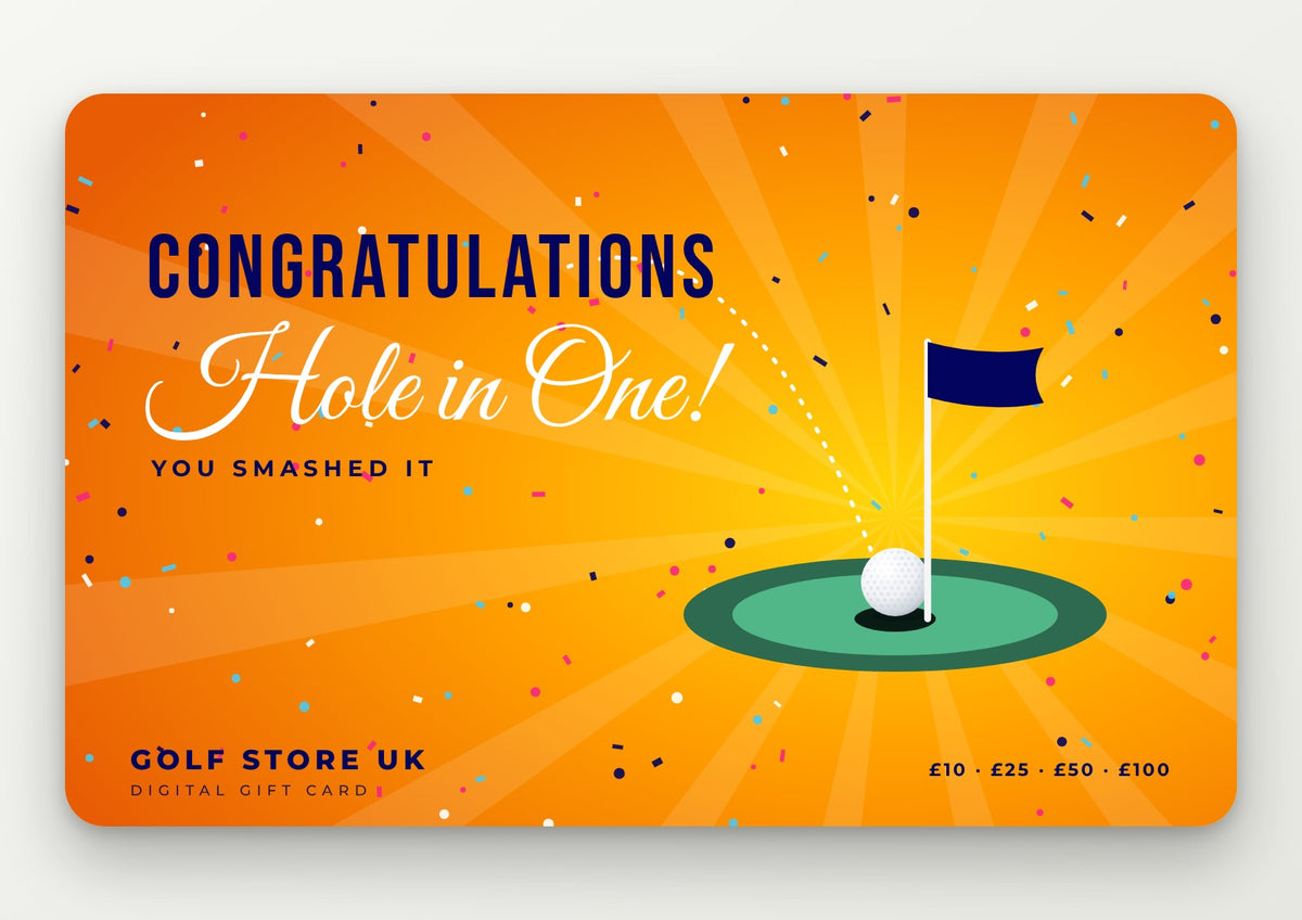 Golf Store UK digital gift card – Congratulations Hole in One design