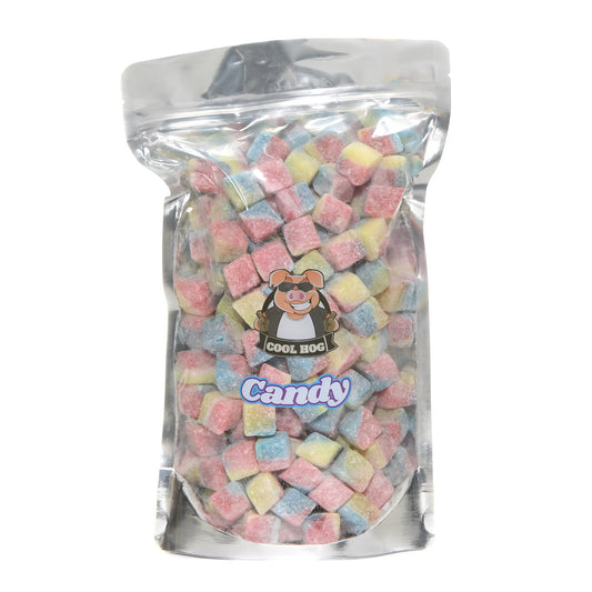 Tutti Frutti Cubes Candy Resealable Bag - 1KG
