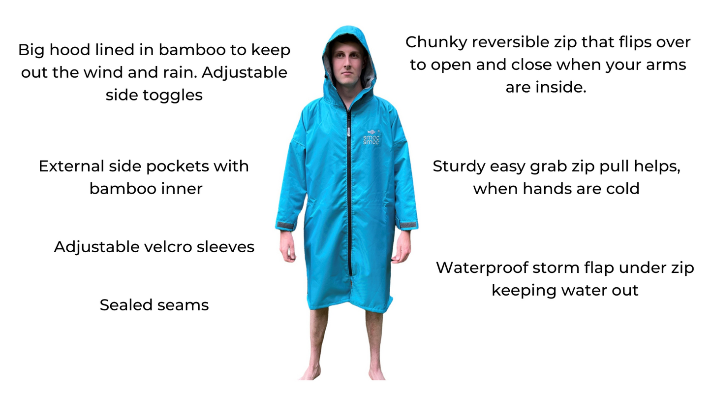 Eco Changing Robes | UK Made ☆☆☆☆☆