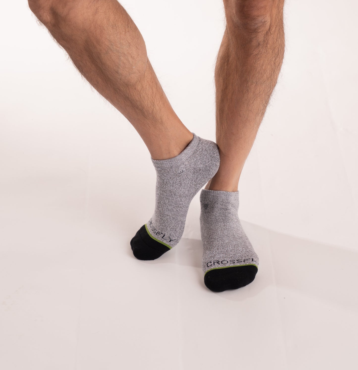 3-pack: Original Men's Low Cut Socks - Grey Marle