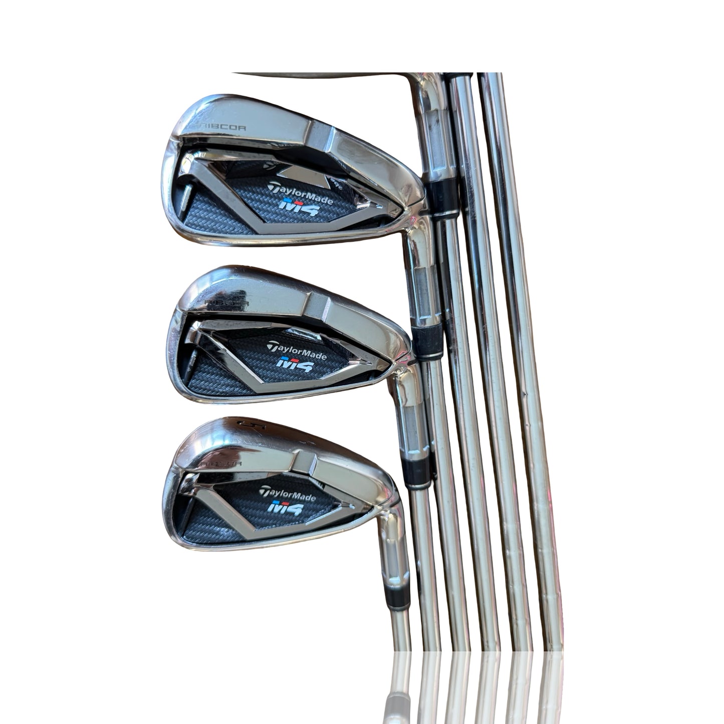 Taylormade Golf Clubs M4 KBS Regular Flex 5-PW Stunning and Very Forgiving