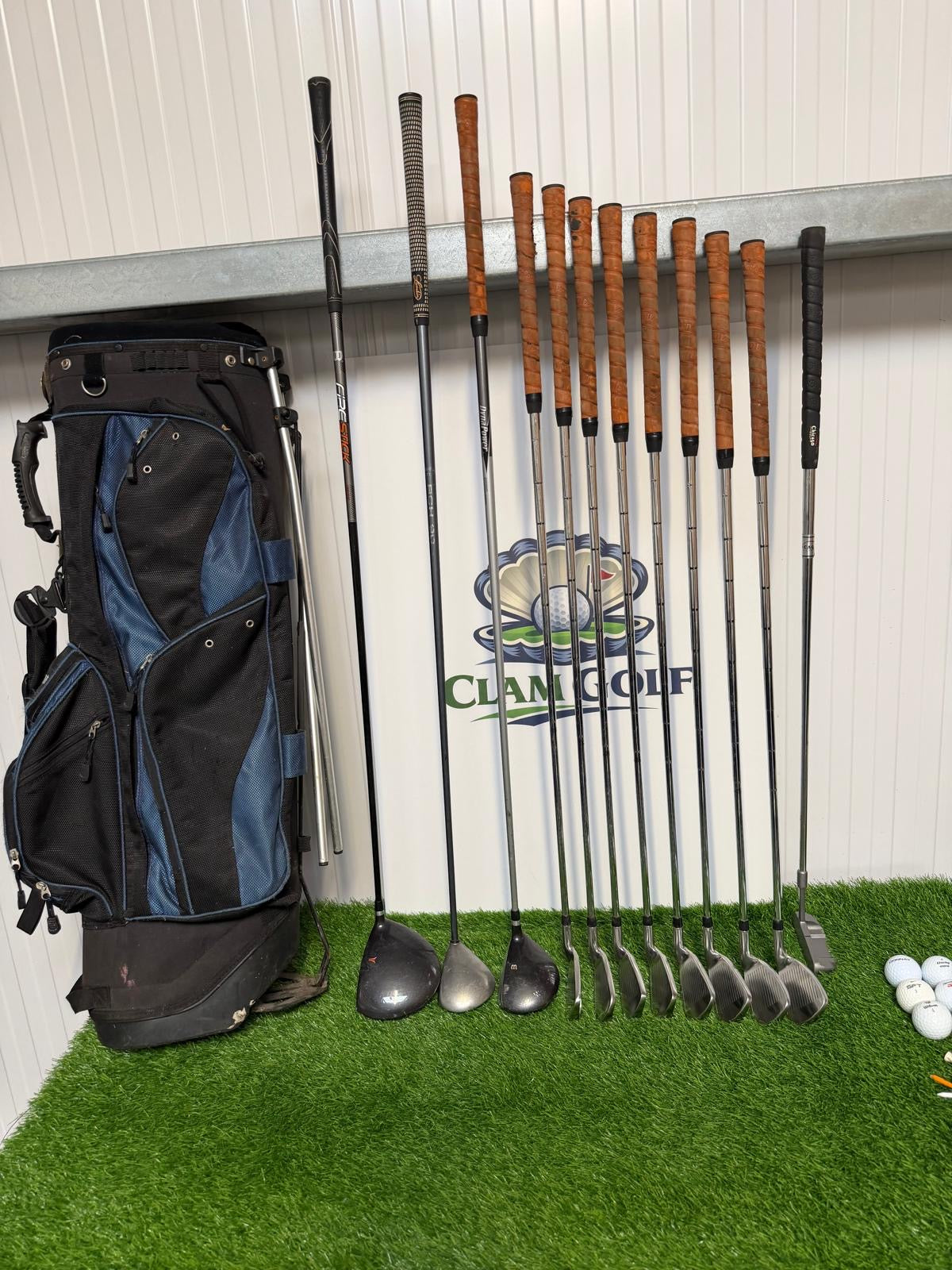 Pre-owned Men’s Left-Handed Wilson Golf Set – Beginners to Mid Handicap Golfers. Everything you need!