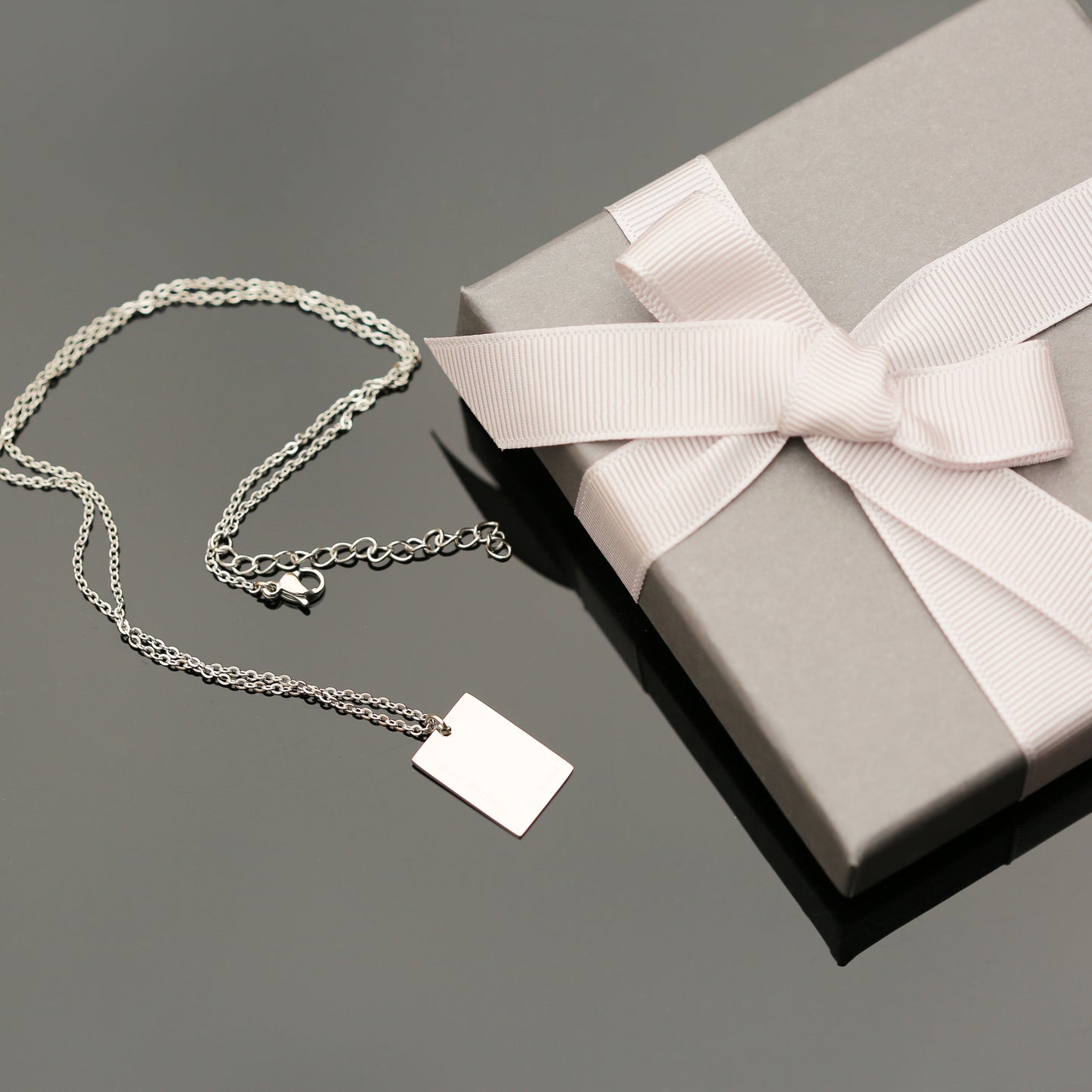 Collier personnalisé Dazzle - Gravure manuscrite