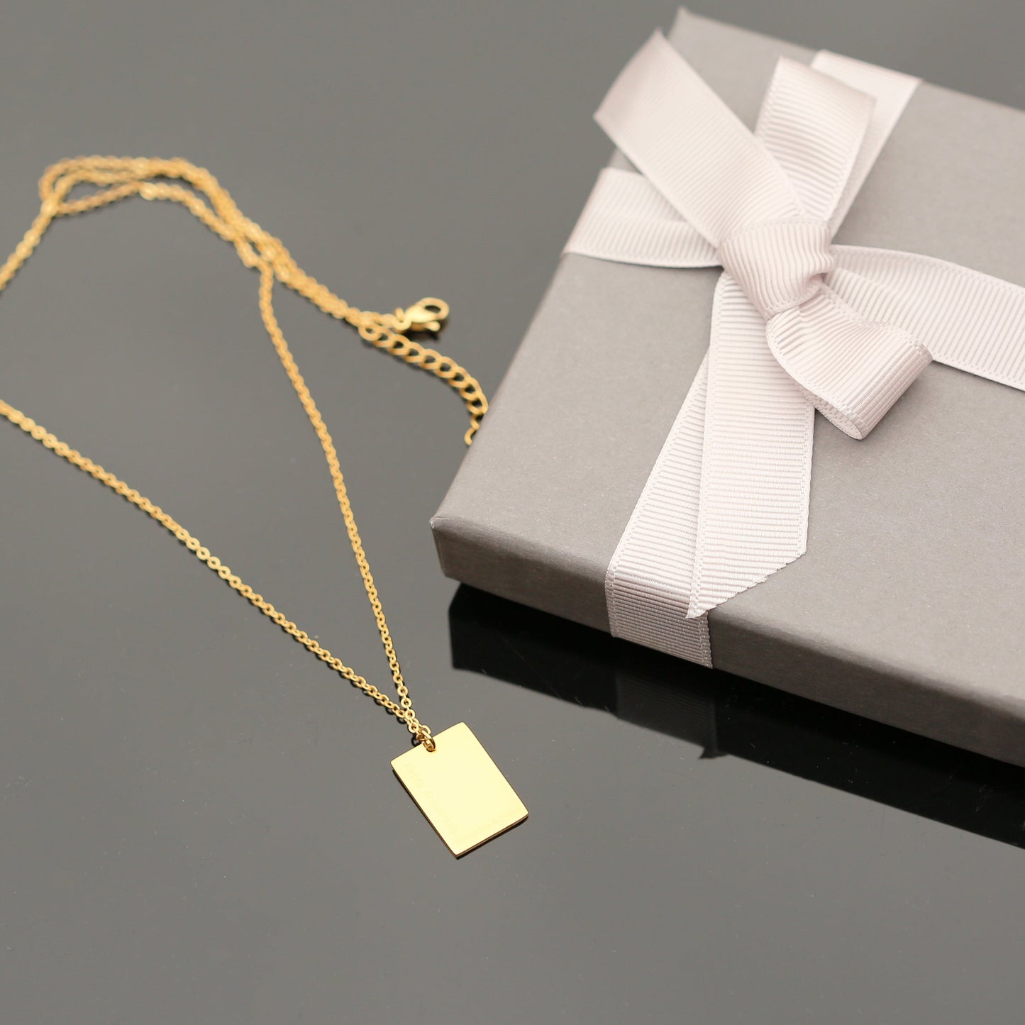 Collier personnalisé Dazzle - Gravure manuscrite