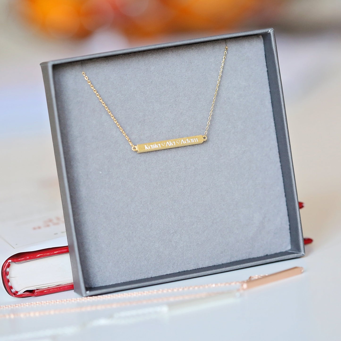 Collier horizontal personnalisé