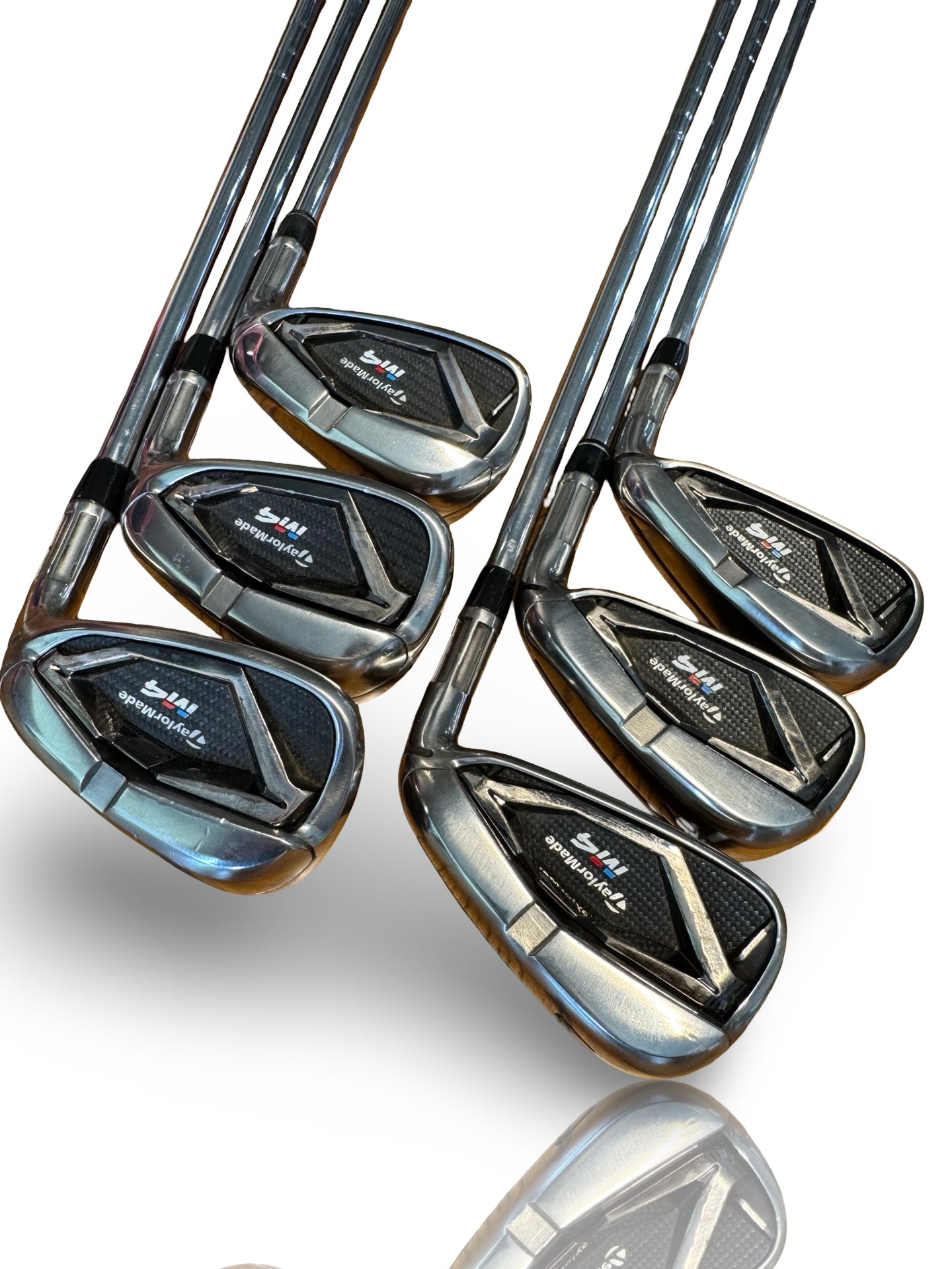 Taylormade M4 Stunning Iron Set 5-PW - Polished Faces Reg Flex Free Delivery R/H