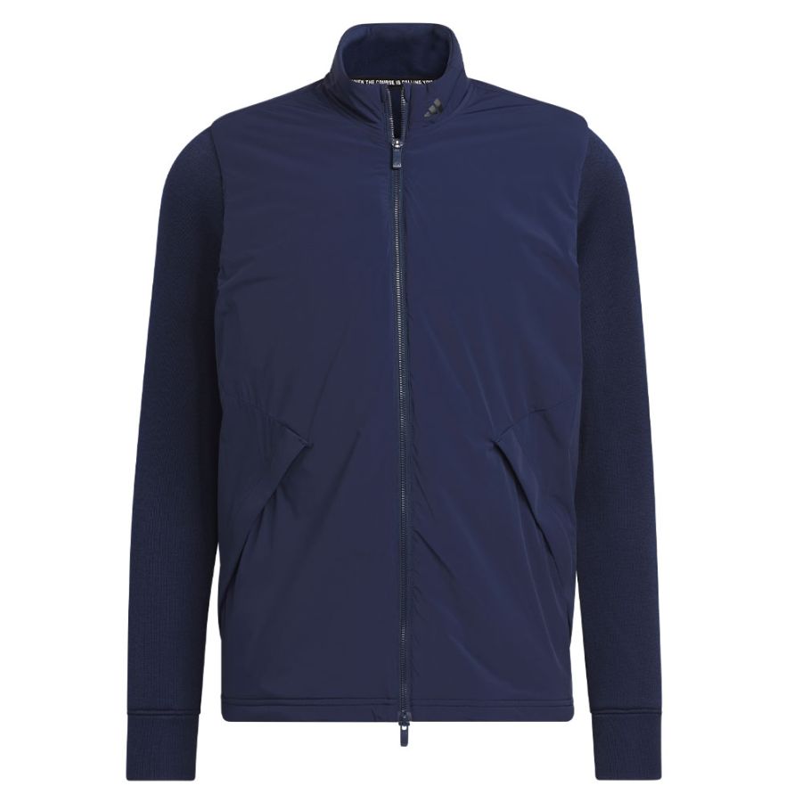 Veste de golf adidas Ultimate365 Frost Guard - Bleu marine