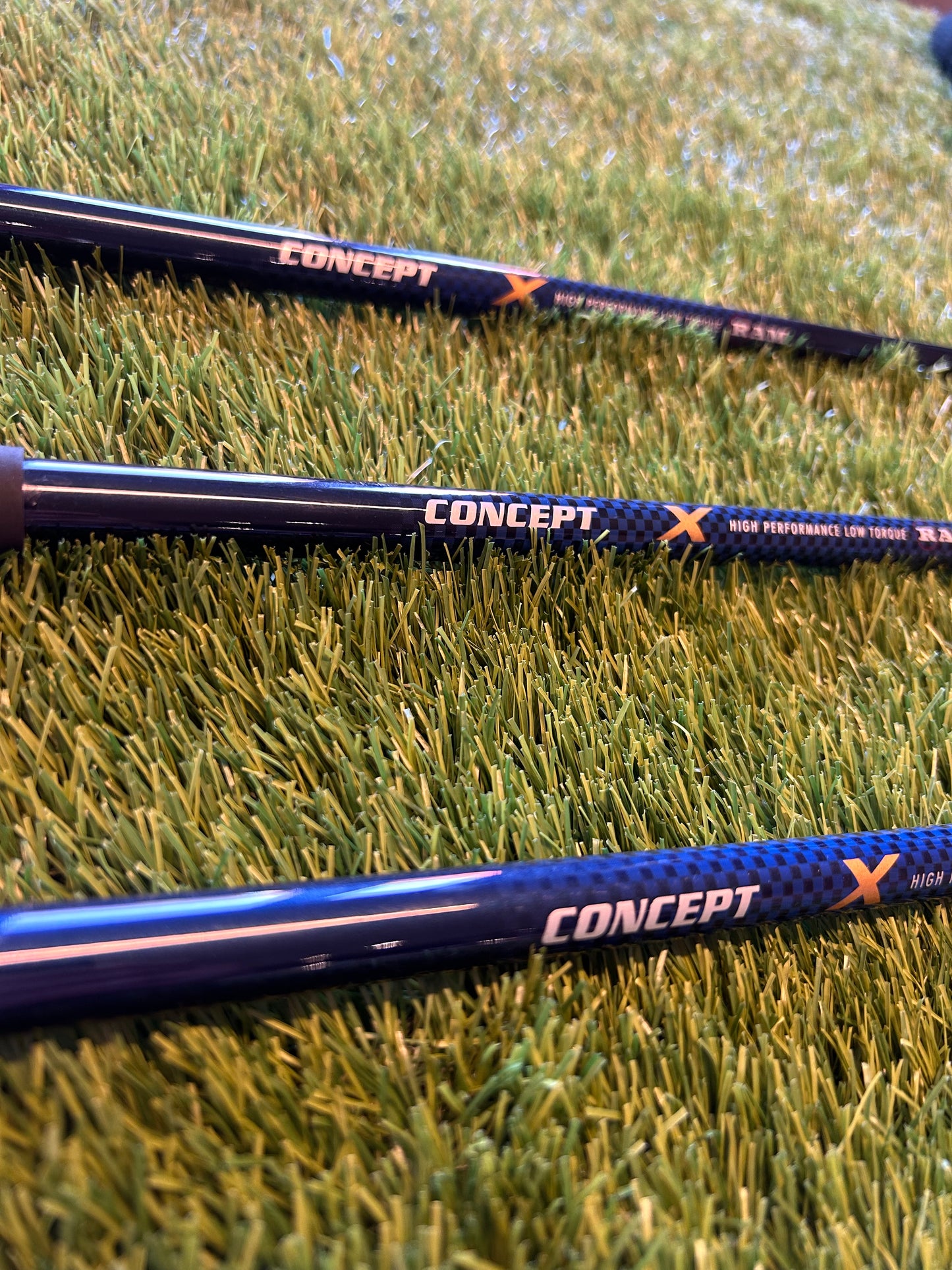Ram Concept Wood set 3-17 degree, 5-21 degree, 7-24 degree Graphite regular flex Shaft - RH head covers included