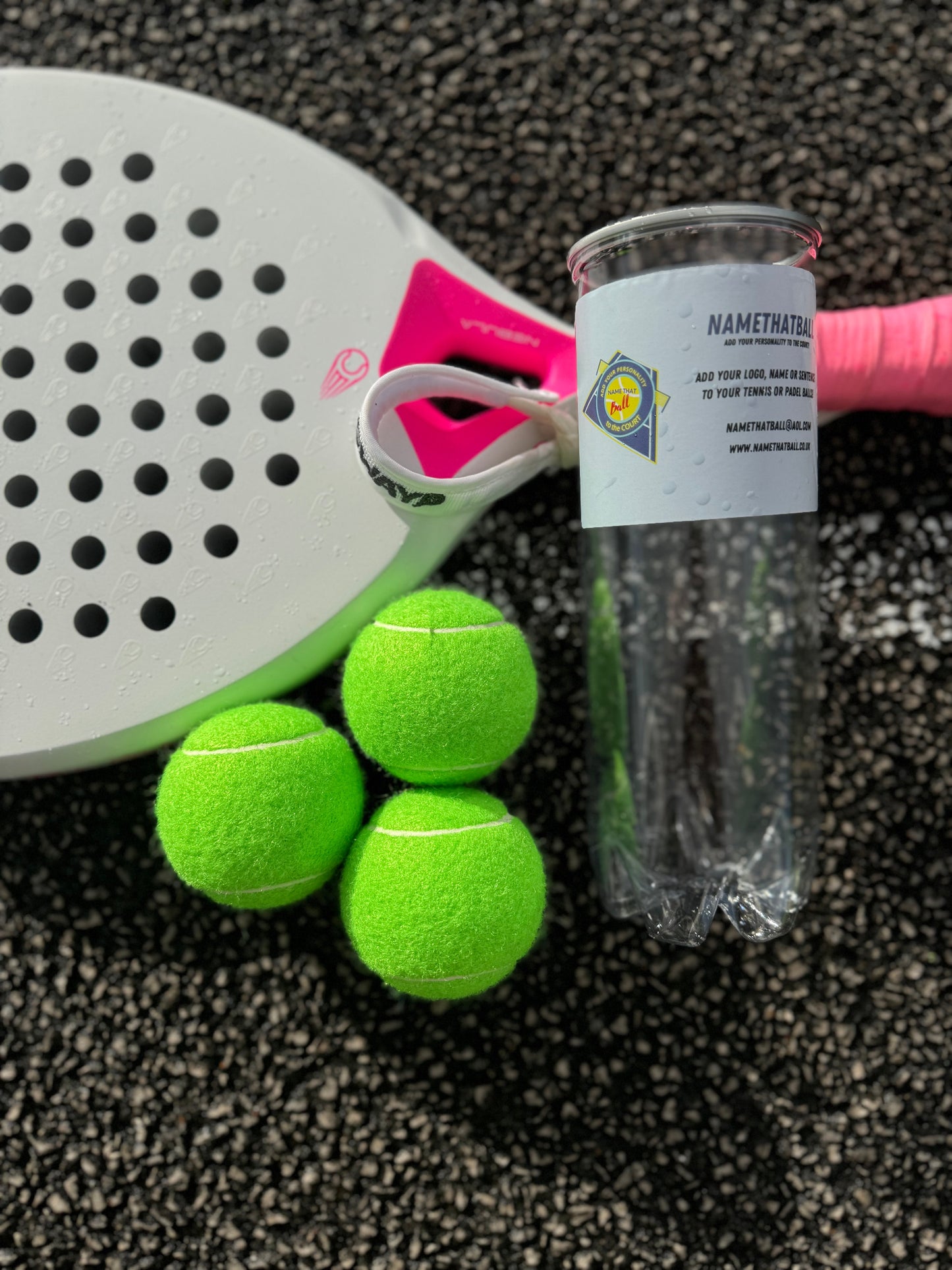 Namethatball - Customised Colourful Padel balls - GREEN