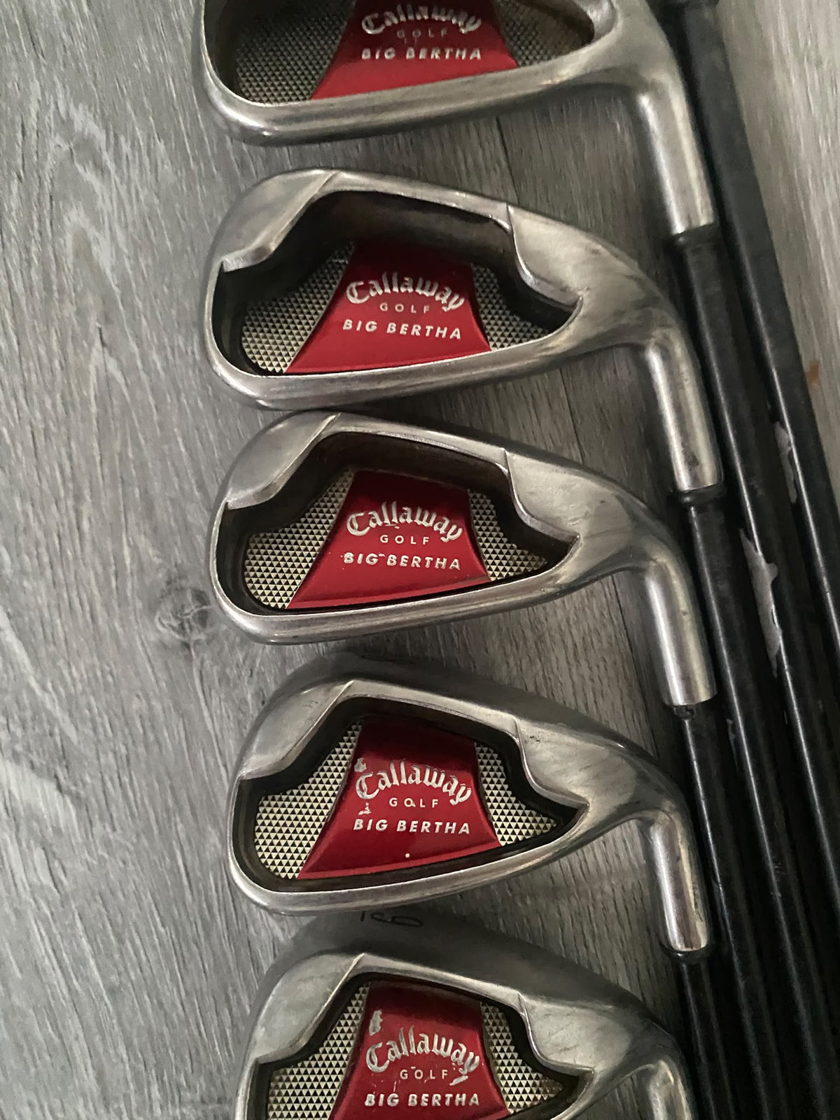 Callaway Big Bertha Irons 2008 Graphite 4-PW RH - Reg Flex