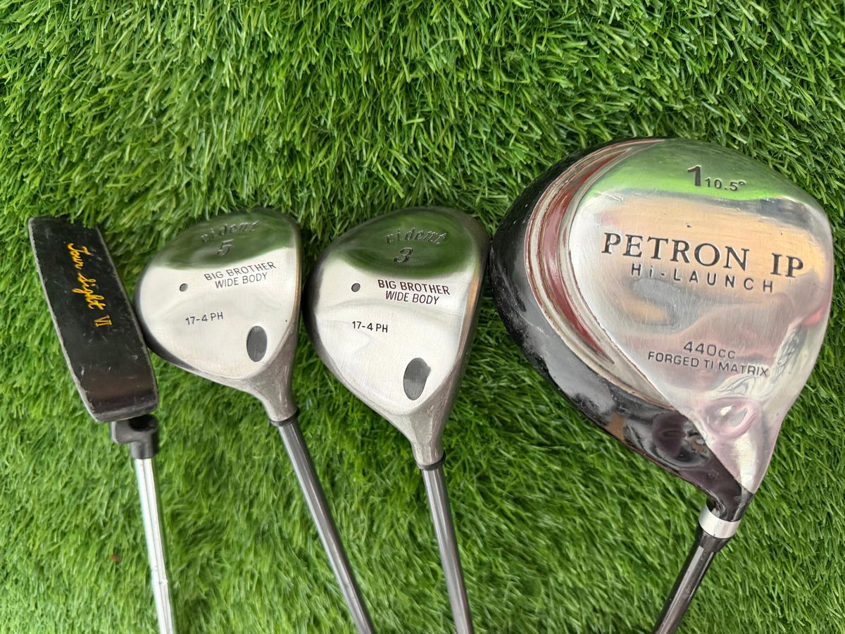 Men’s Right-Handed Petron Golf Set – Ideal for Beginners to Mid Handicap Golfers - everything you need to get out on the course and all in excellent used condition!