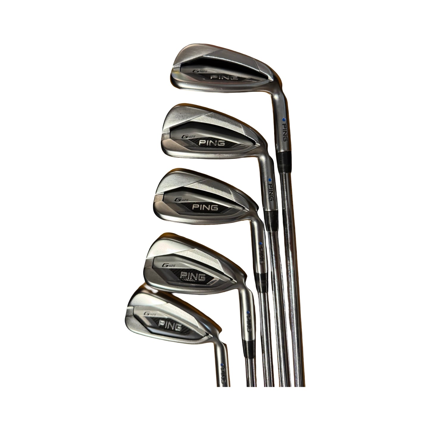Ping G425 Irons Blue Dot 🔵 RH 1/2 Inch Longer 6-PW Head Covers & Free Delivery