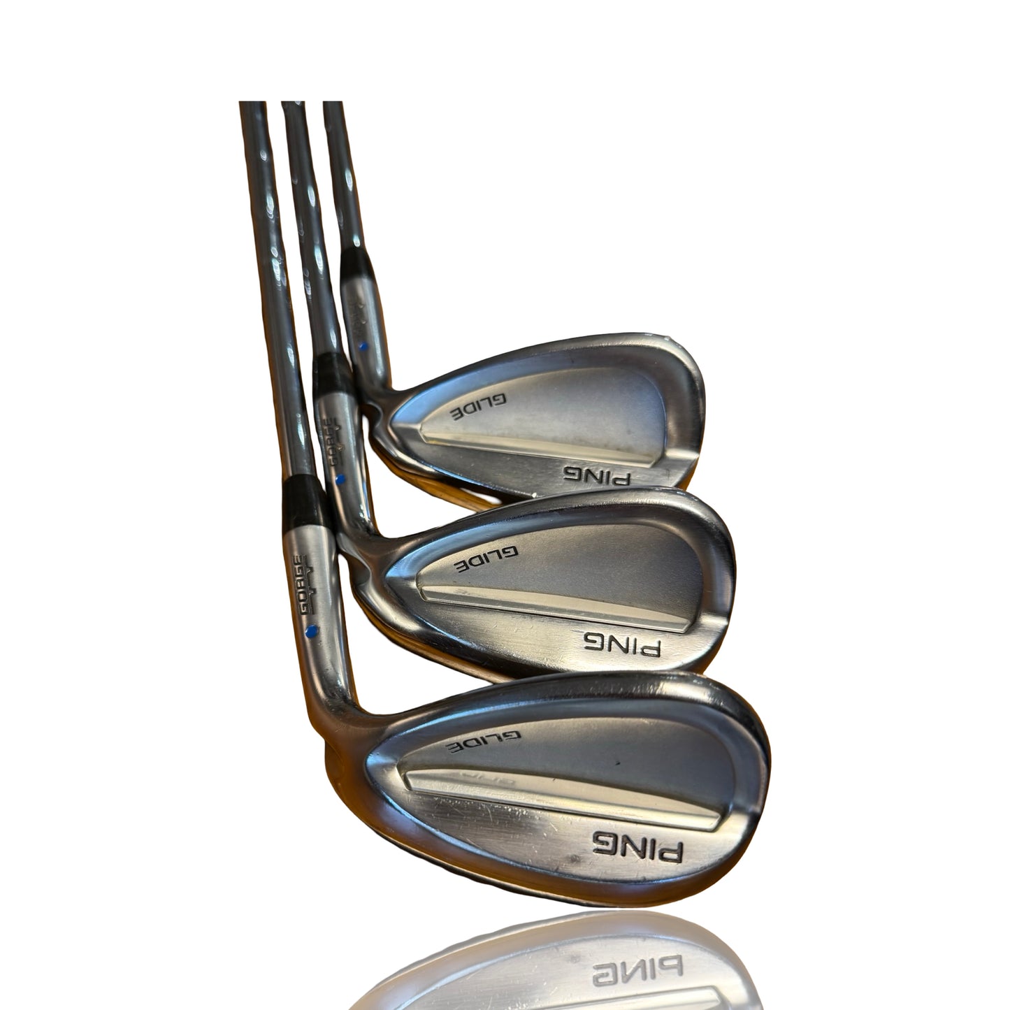 Ping Glide Wedge Set 50 54 58 Degree Stunning Reg Flex Recently Fitted Grips