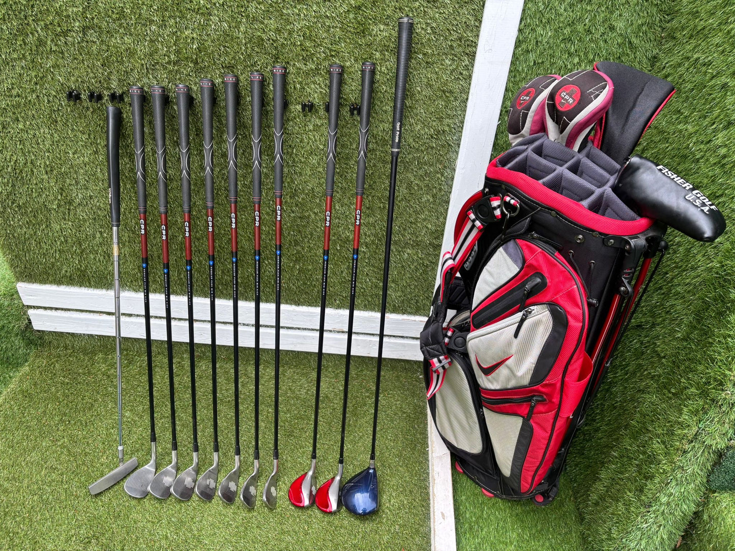 Nike CPR Full Matching Graphite Golf Set + Nike Stand Bag