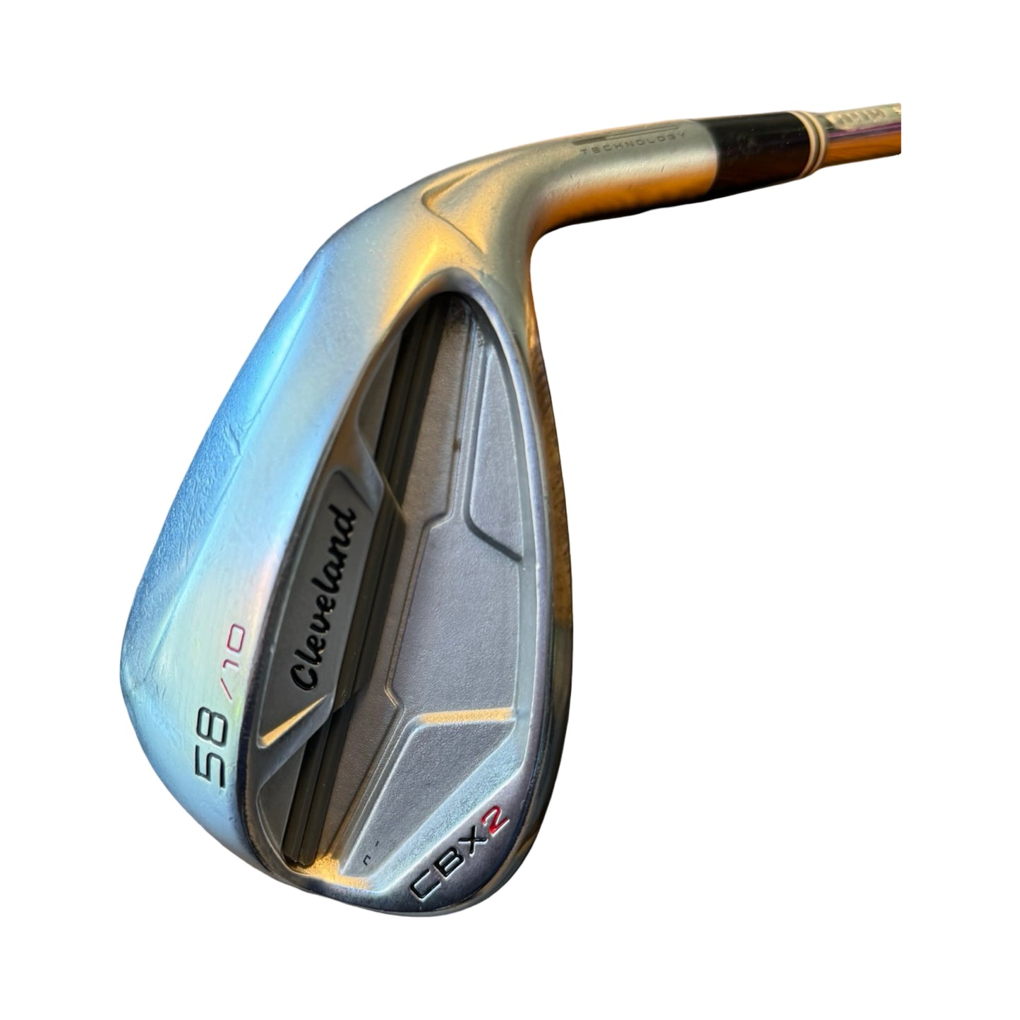Cleveland Wedge CBX 2 58 Degree Dynamic Gold Shaft / Free Delivery