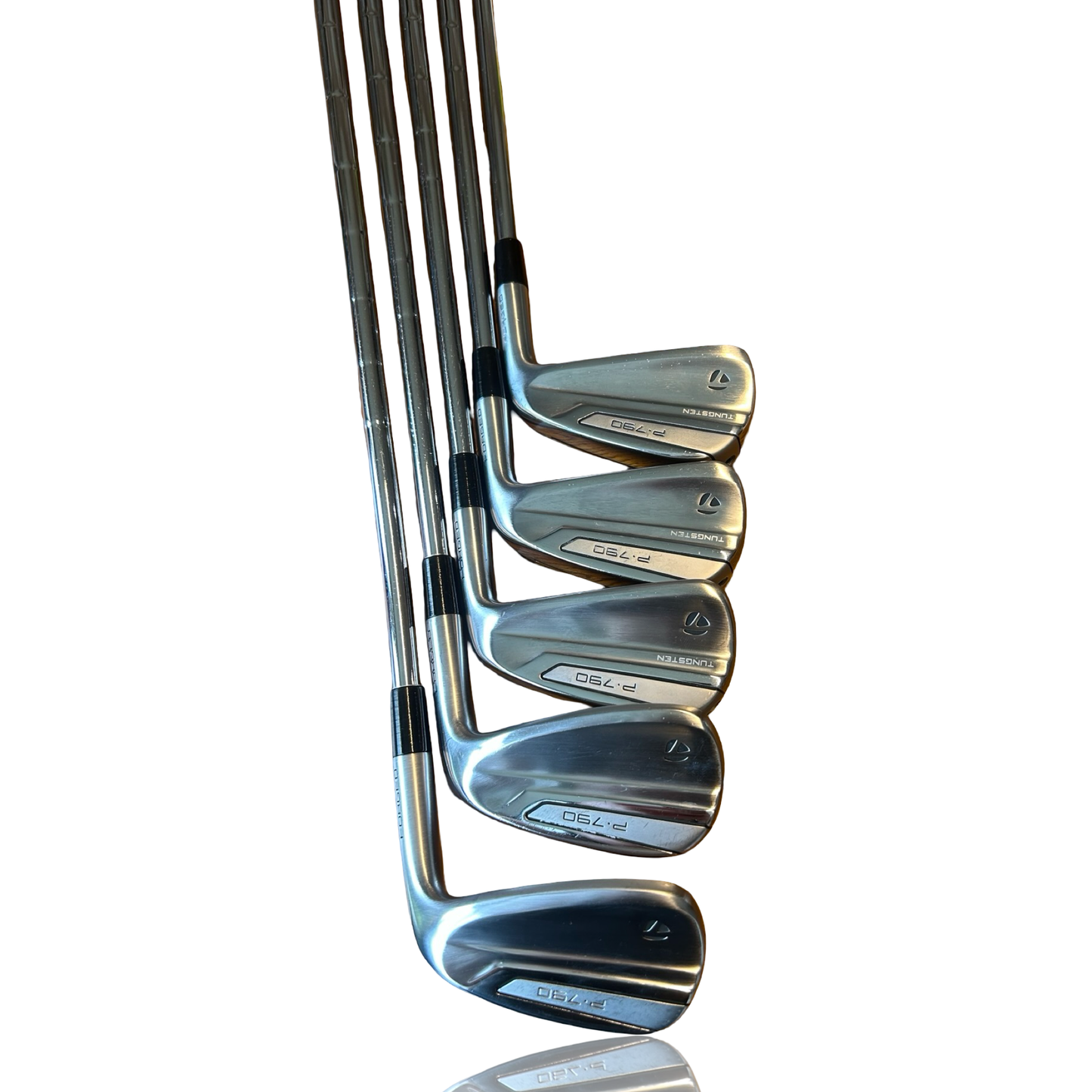 TaylorMade P790 Forged Iron Set 5-PW KBS Reg Flex Recently Fitted Mid Size Grips RH Free P&P