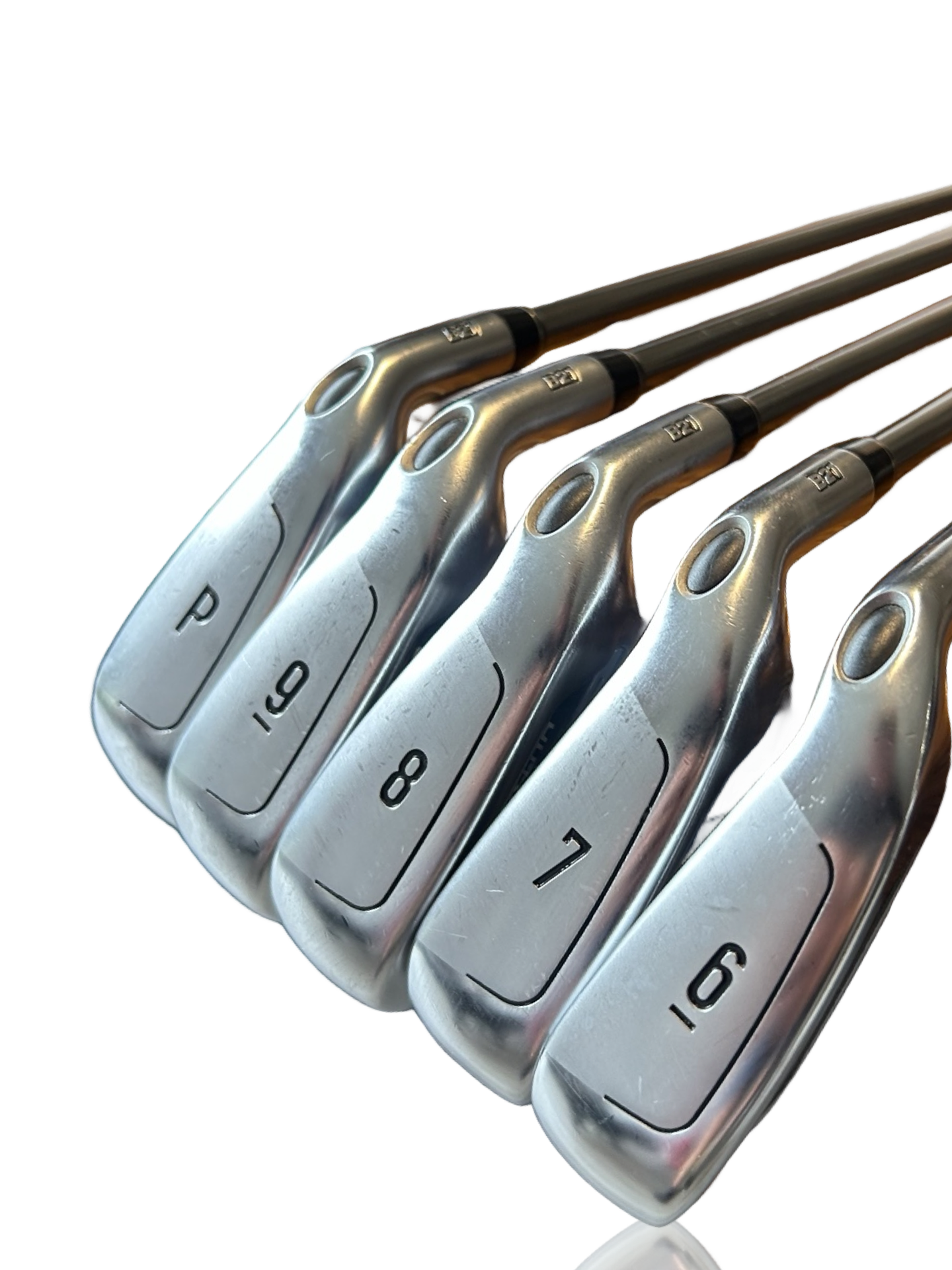 Callaway Big Bertha B21 Iron Set 6-PW Rich 65 A Senior (Graphite Shaft Golf Pride Mid Size Grip RH