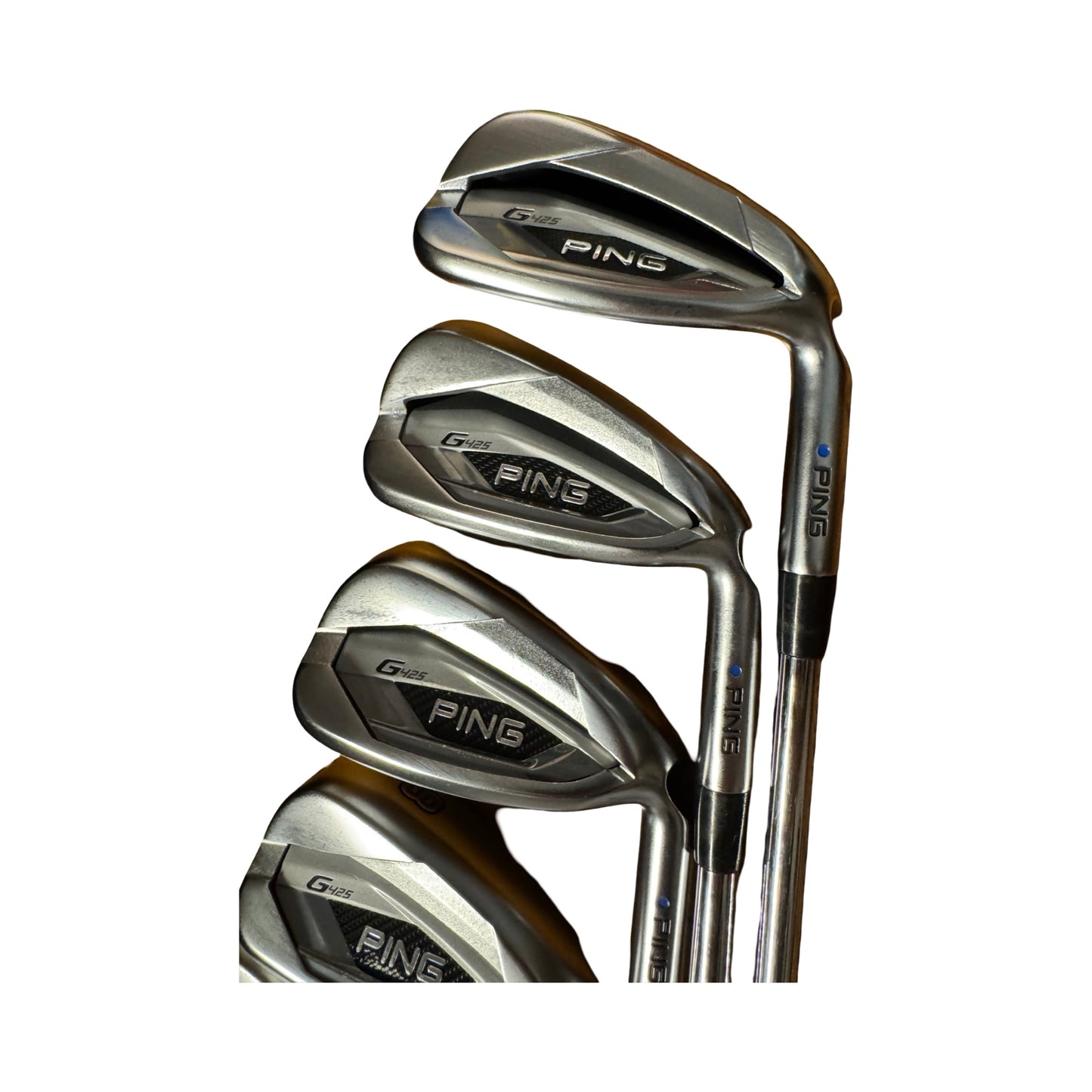 Ping G425 Irons Blue Dot 🔵 RH 1/2 Inch Longer 6-PW Head Covers & Free Delivery
