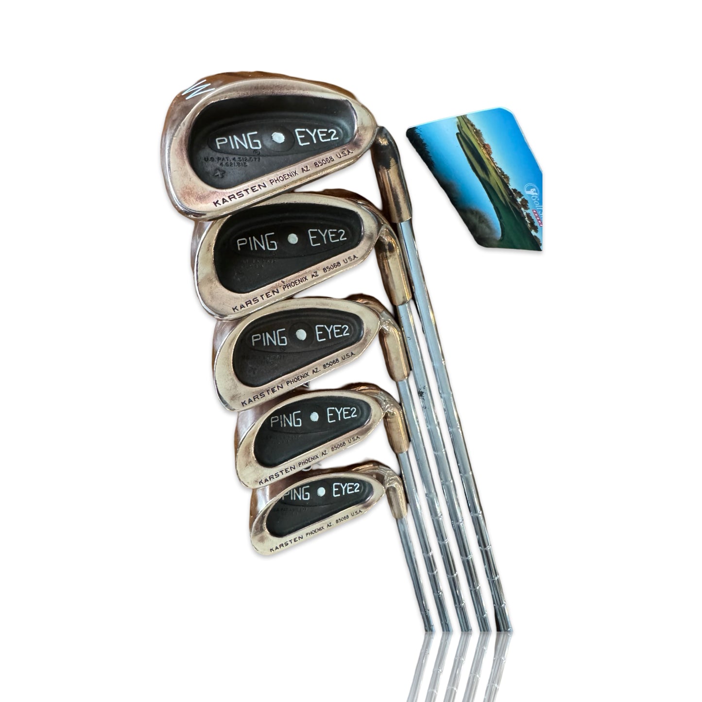 Ping Eye 2 Beryllium Copper Stunning Golf Clubs 6-PW Reg Flex Free Delivery