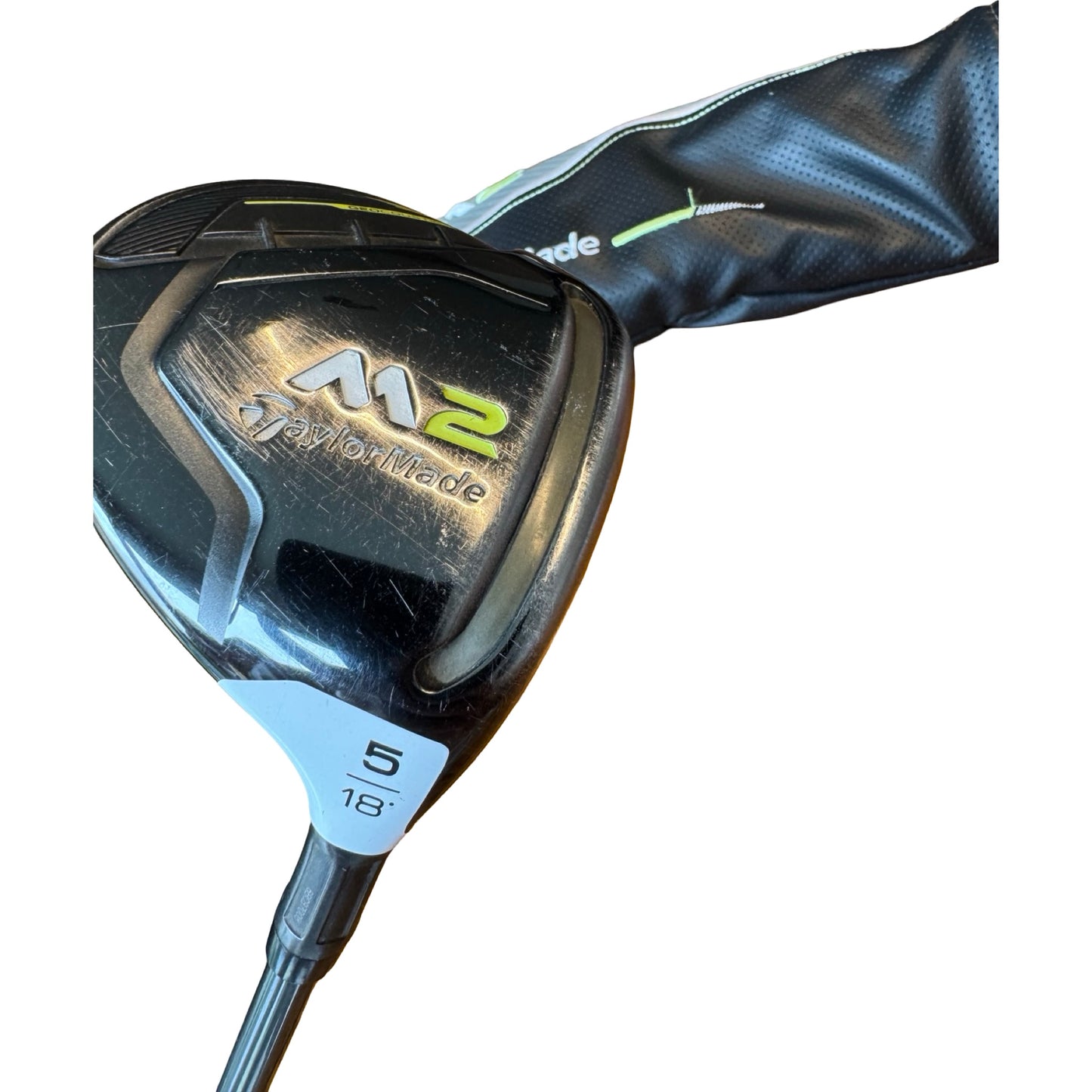 Taylormade M2 #5 Wood 18 Degree Stiff Flex With Head Cover R/H Free P/P