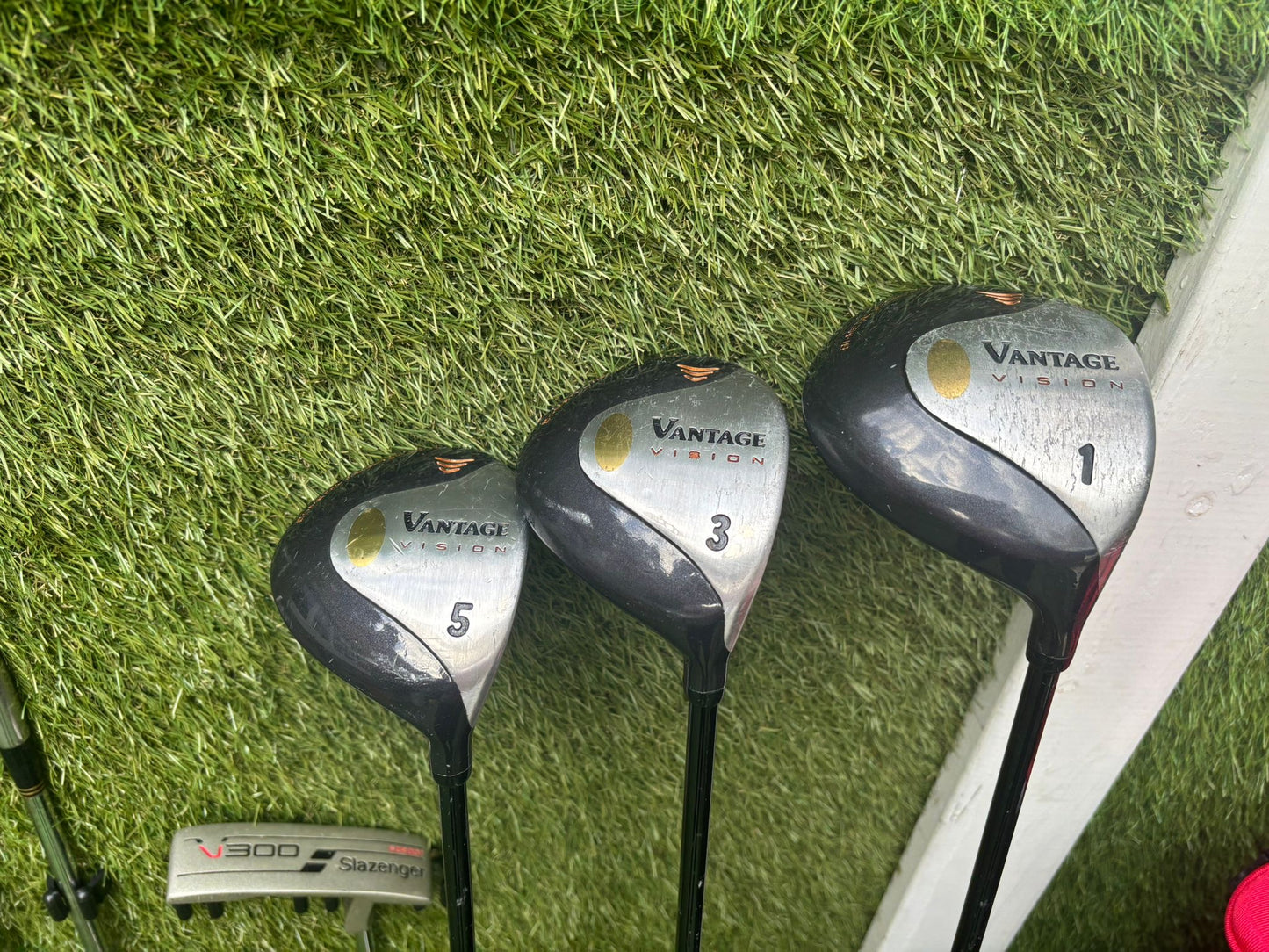 🔥 Wilson Ultra Irons + Vantage Vision Woods + Slazenger Putter