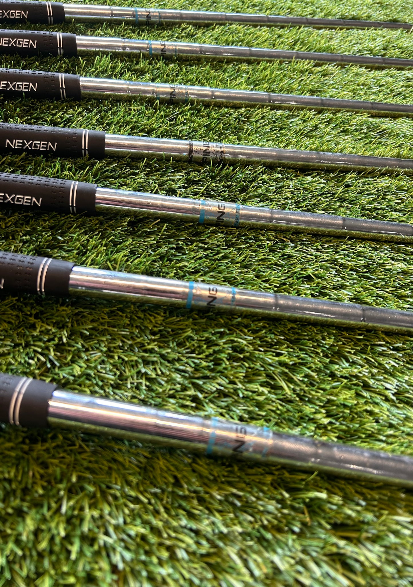 Ping Eye 2 Iron set 5-PW&SW Green Dot Steel Regular Flex New Nexgen Grips - RH