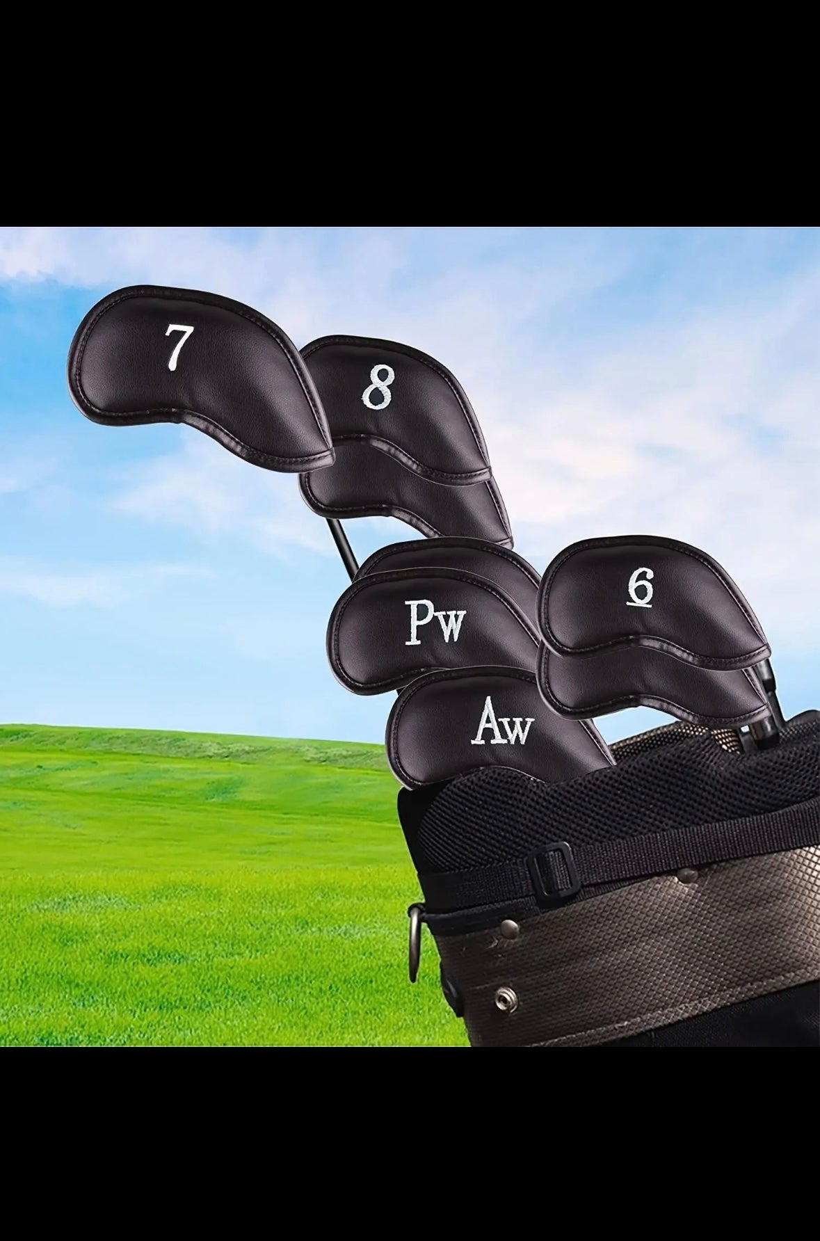 Lot de 12 couvre-têtes de club de golf neufs
