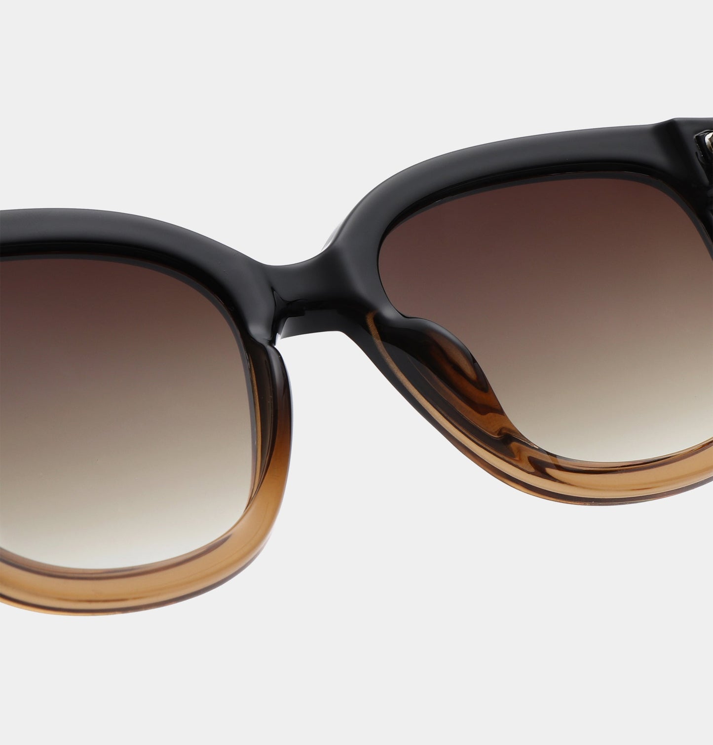 A.KJÆRBEDE BILLY Sunglasses l Black/Brown Transparent