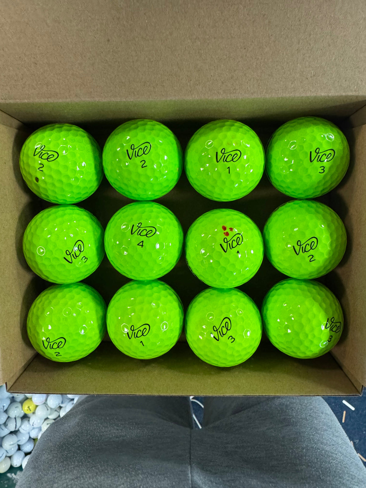 Green Golf Ball Mix
