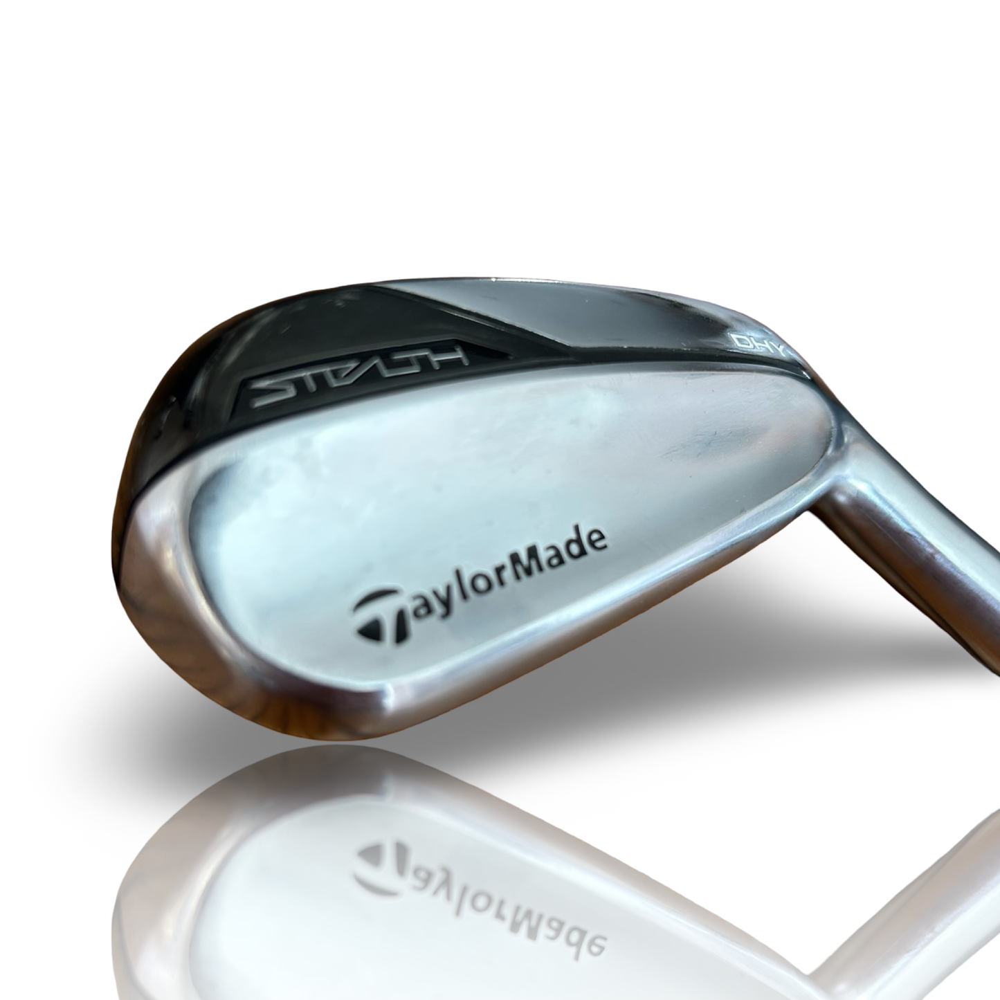 TaylorMade Stealth DHY 3 Iron 19 Degree Forged Graphite Ascent 75HY Stiff Flex Recently Fitted Grip