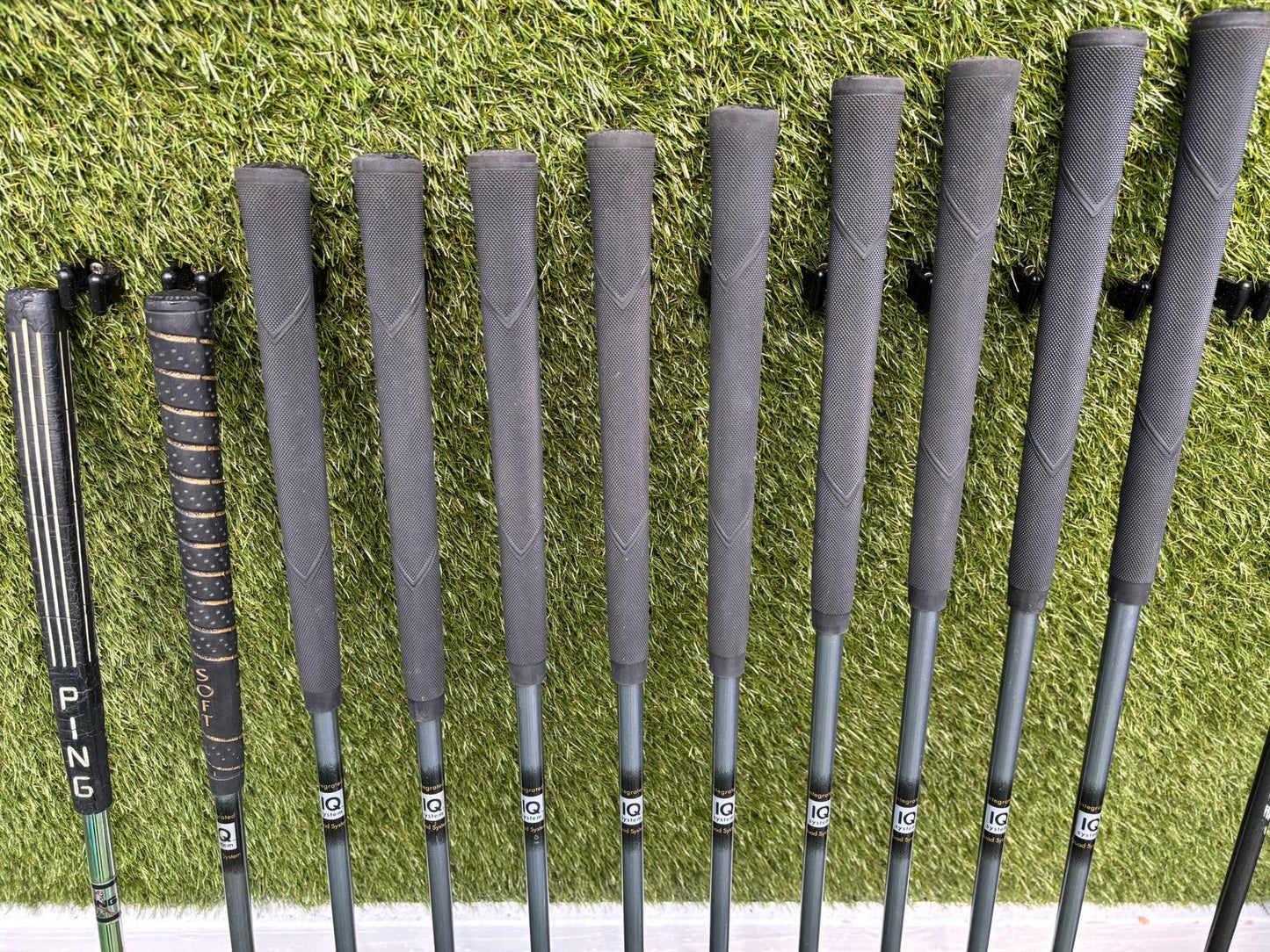 King Cobra II Oversize Irons (3–SW) + Cobra Woods + Ping Anser Putter + Nike Golf Bag Free P&P