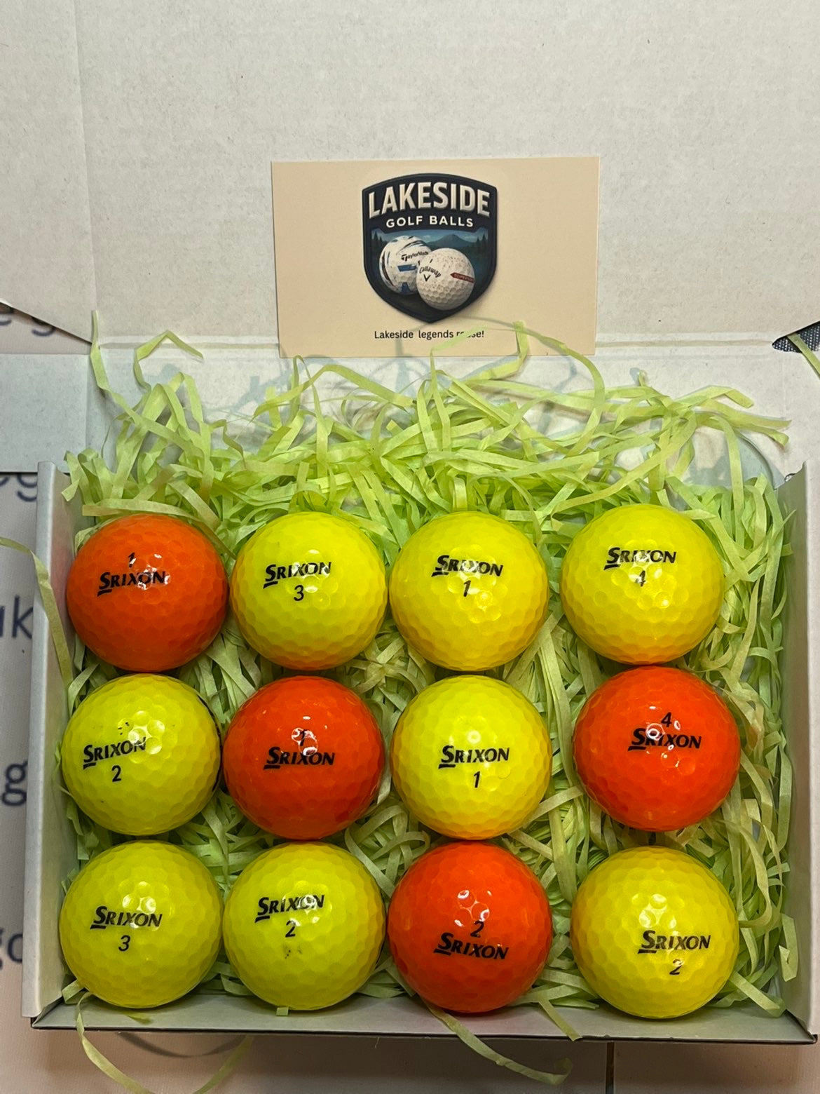 24 Srixon AD333 Optic Golf Balls