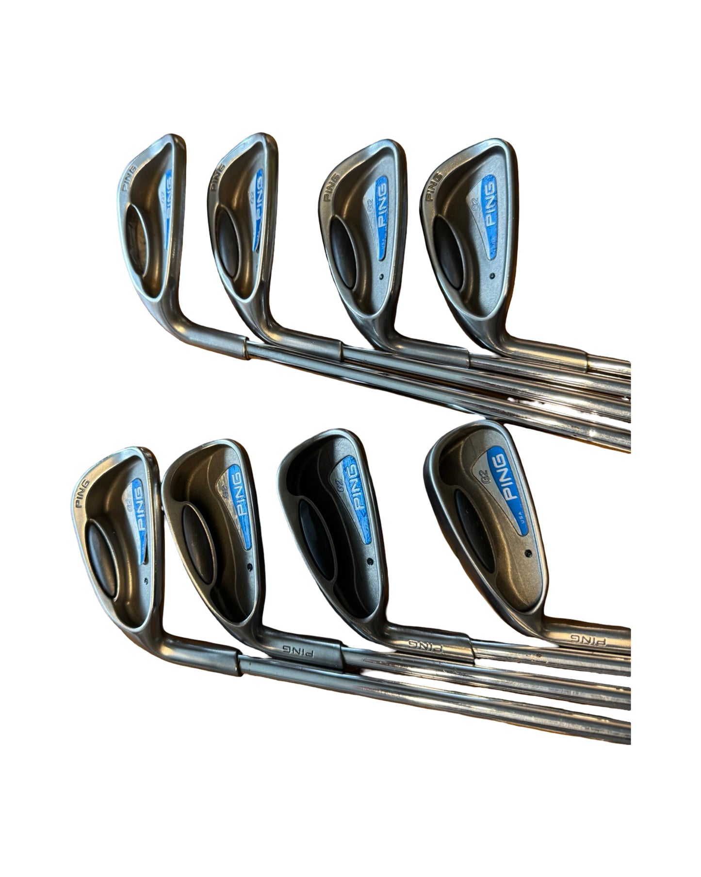 Ping G2 Iron Set 3-PW Left Handed Black Dot Reg Flex Free Delivery - Golf Store UK
